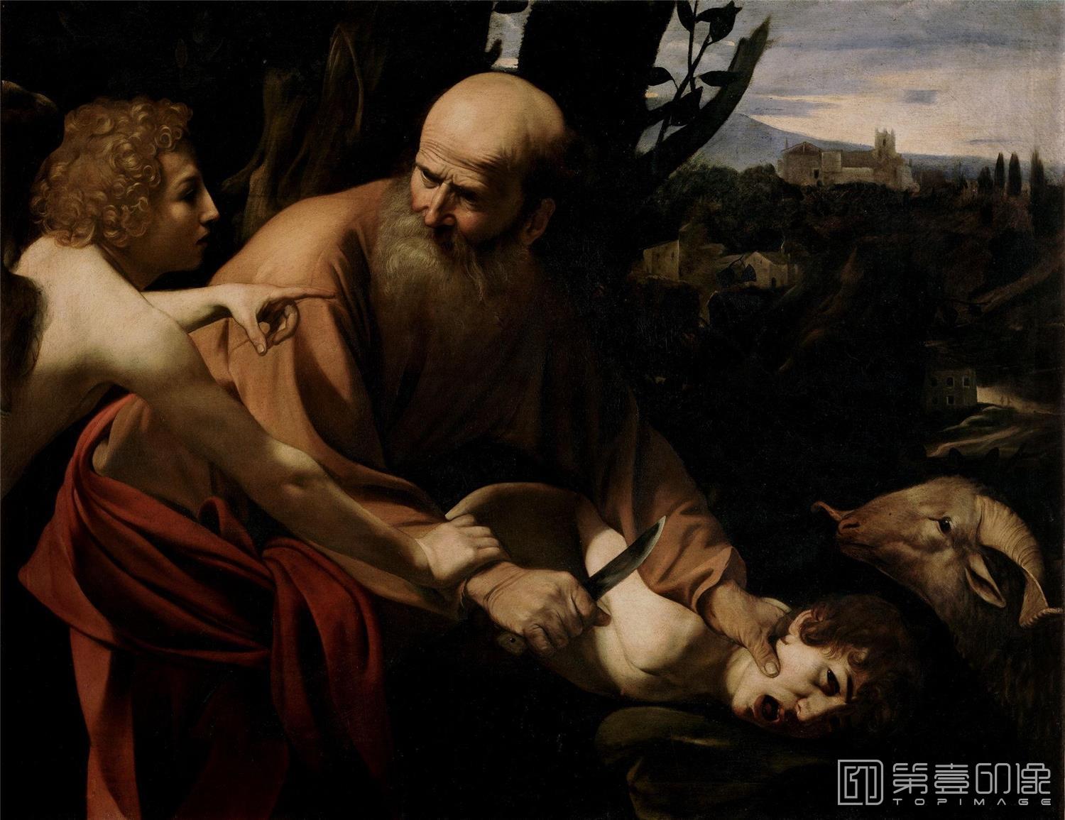 油画-[意大利]米开朗基罗·梅里西·达·卡拉瓦乔 (Michelangelo Merisi da Caravaggio)作品集-0032
