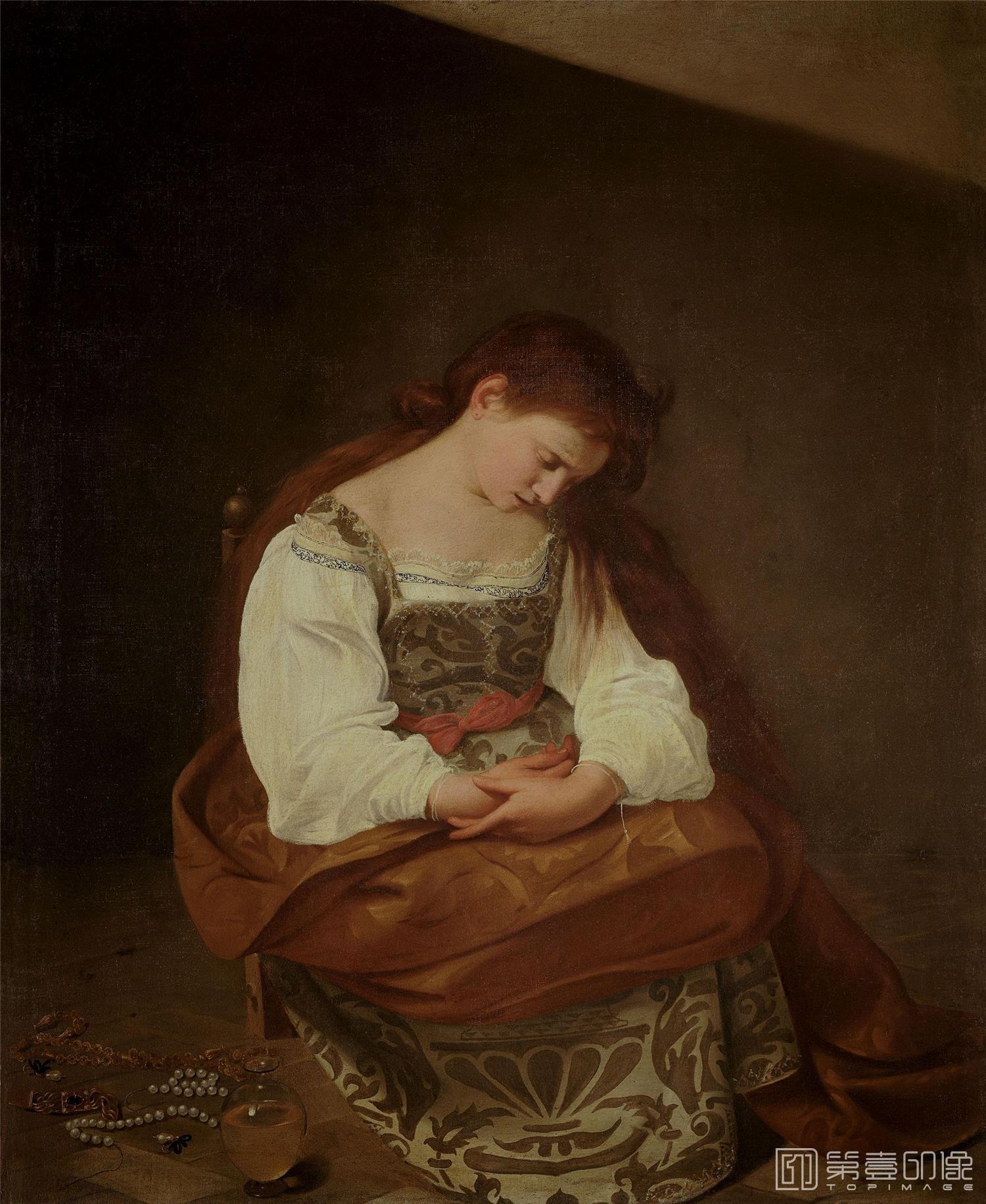 油画-[意大利]米开朗基罗·梅里西·达·卡拉瓦乔 (Michelangelo Merisi da Caravaggio)作品集-0037