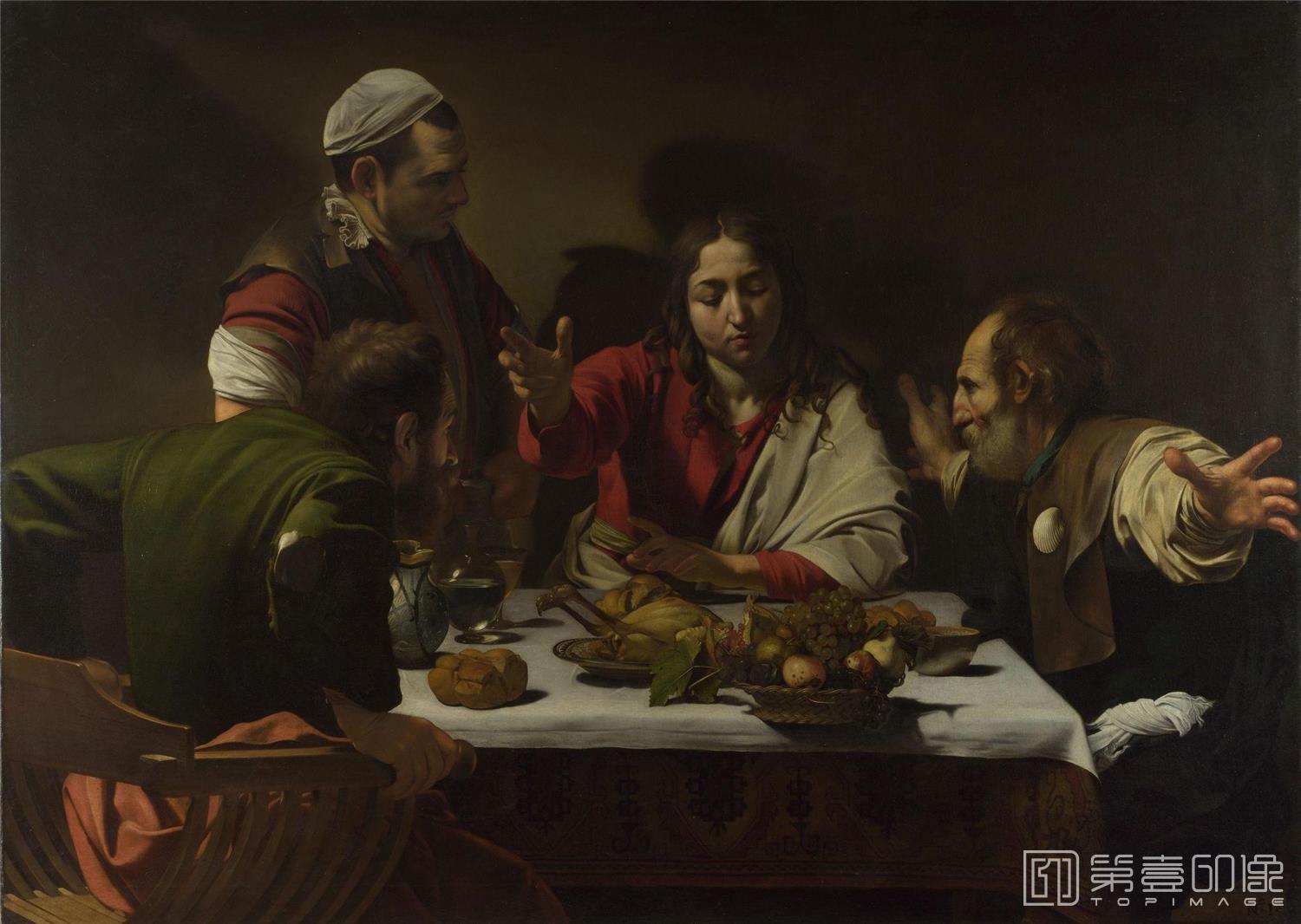 油画-[意大利]米开朗基罗·梅里西·达·卡拉瓦乔 (Michelangelo Merisi da Caravaggio)作品集-0038