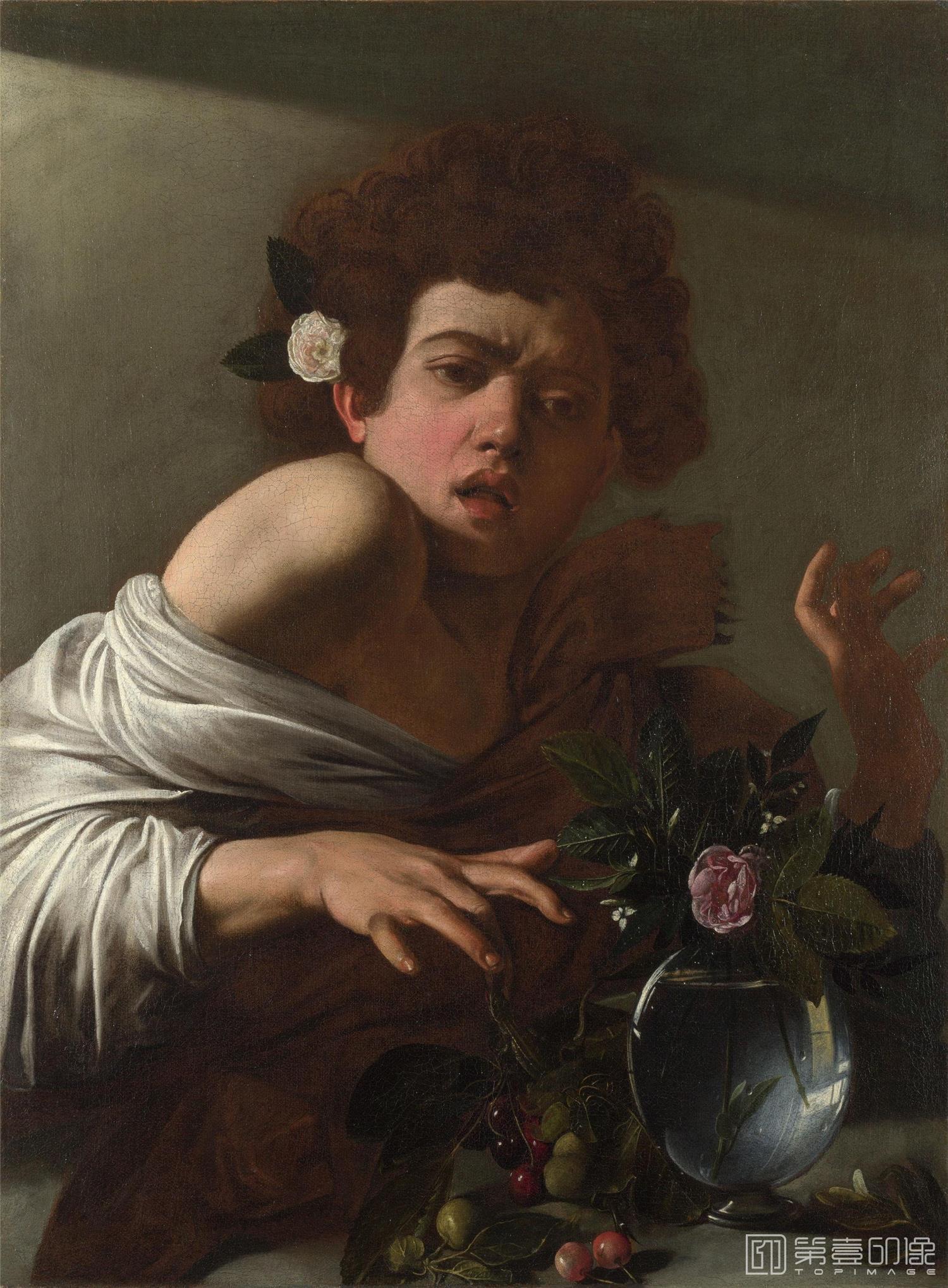 油画-[意大利]米开朗基罗·梅里西·达·卡拉瓦乔 (Michelangelo Merisi da Caravaggio)作品集-0040