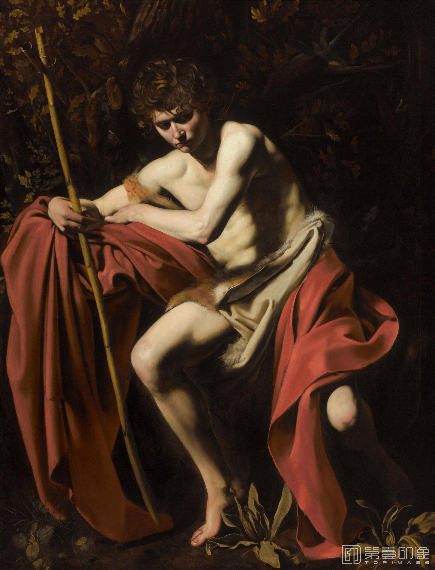 油画-[意大利]米开朗基罗·梅里西·达·卡拉瓦乔 (Michelangelo Merisi da Caravaggio)作品集-0041