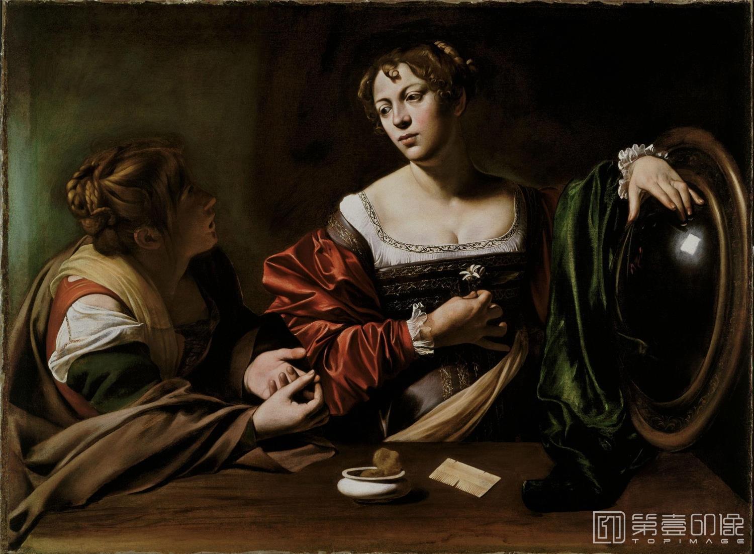 油画-[意大利]米开朗基罗·梅里西·达·卡拉瓦乔 (Michelangelo Merisi da Caravaggio)作品集-0042
