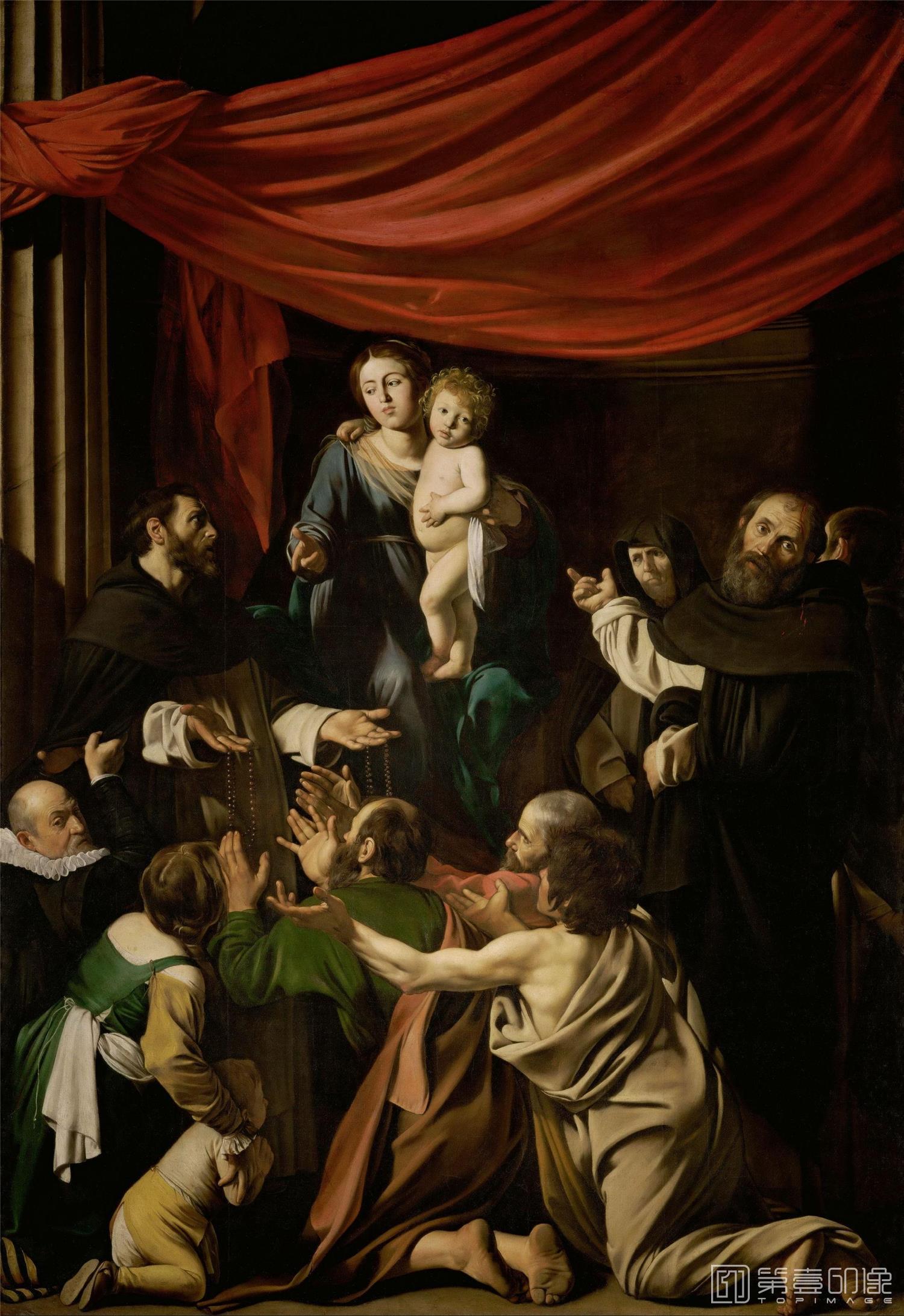 油画-[意大利]米开朗基罗·梅里西·达·卡拉瓦乔 (Michelangelo Merisi da Caravaggio)作品集-0043