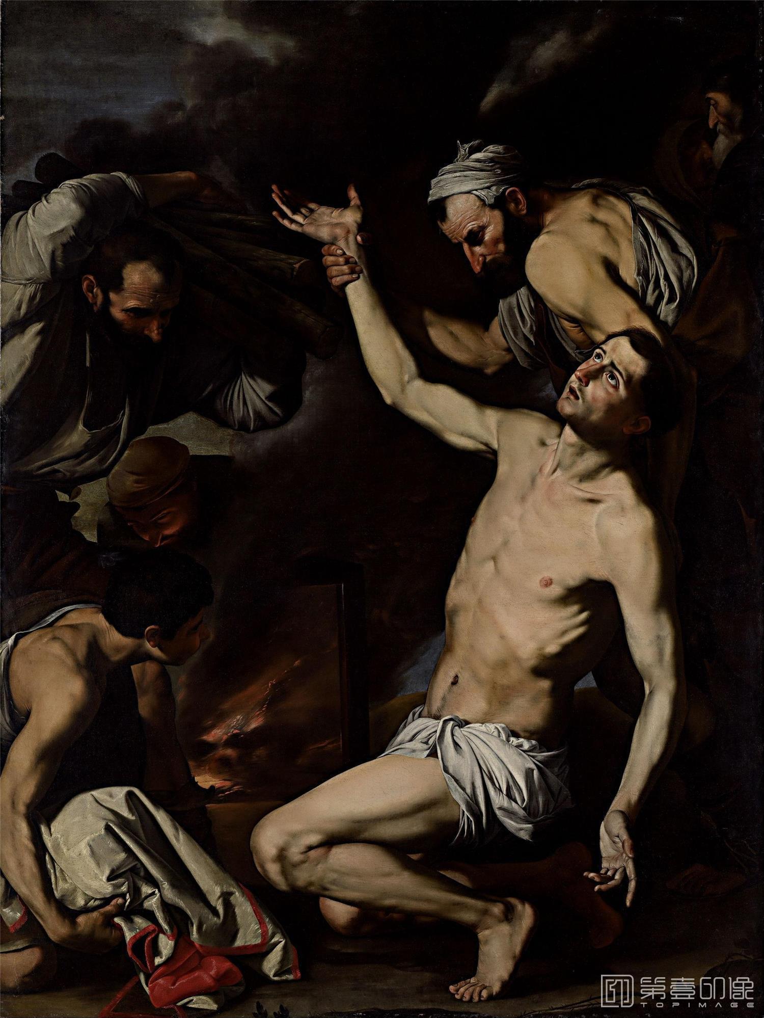 油画-[意大利]米开朗基罗·梅里西·达·卡拉瓦乔 (Michelangelo Merisi da Caravaggio)作品集-0046
