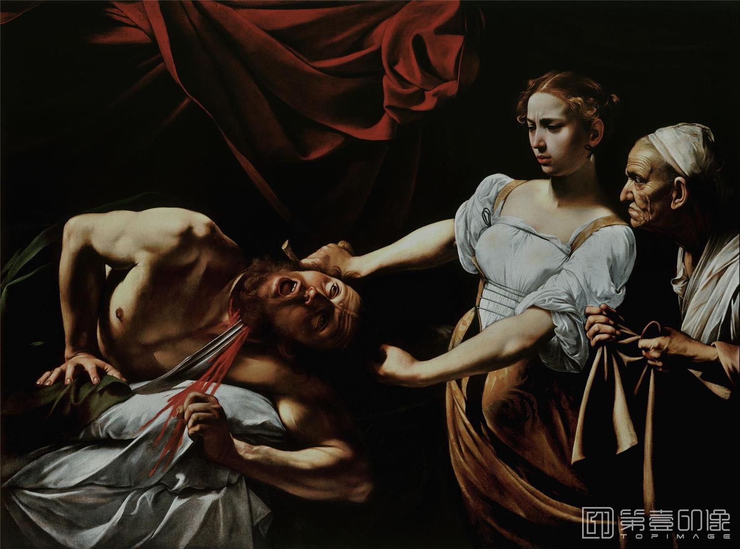 油画-[意大利]米开朗基罗·梅里西·达·卡拉瓦乔 (Michelangelo Merisi da Caravaggio)作品集-0047