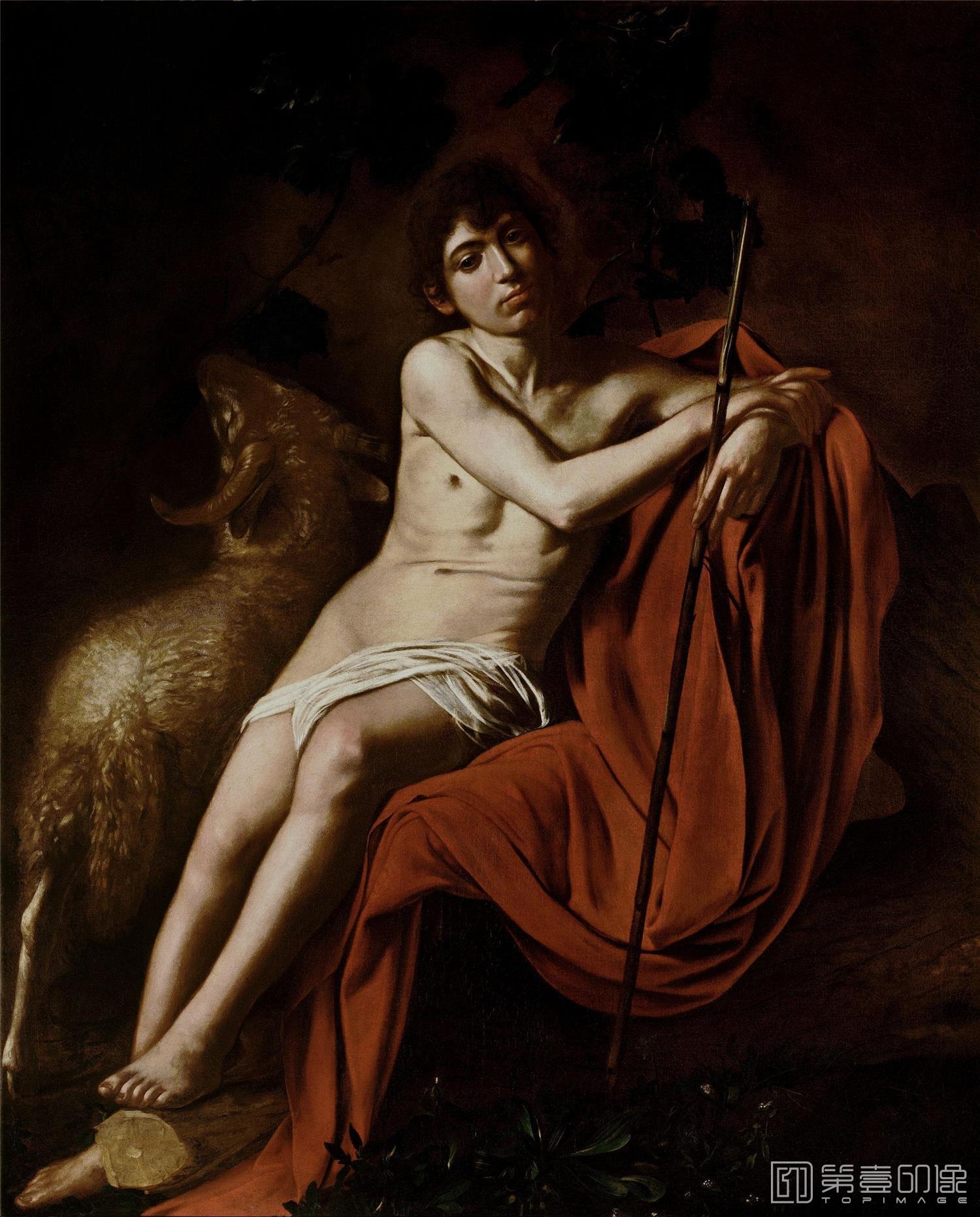 油画-[意大利]米开朗基罗·梅里西·达·卡拉瓦乔 (Michelangelo Merisi da Caravaggio)作品集-0049