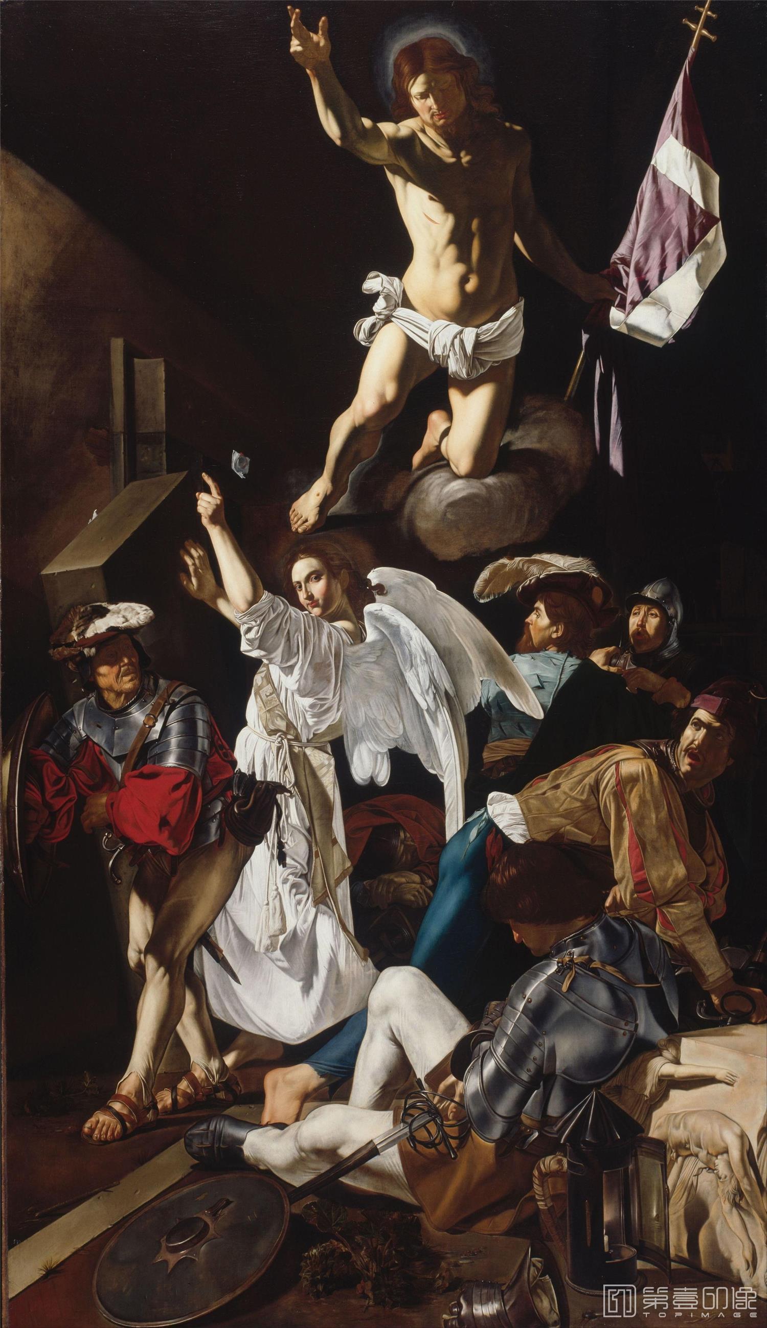 油画-[意大利]米开朗基罗·梅里西·达·卡拉瓦乔 (Michelangelo Merisi da Caravaggio)作品集-0053