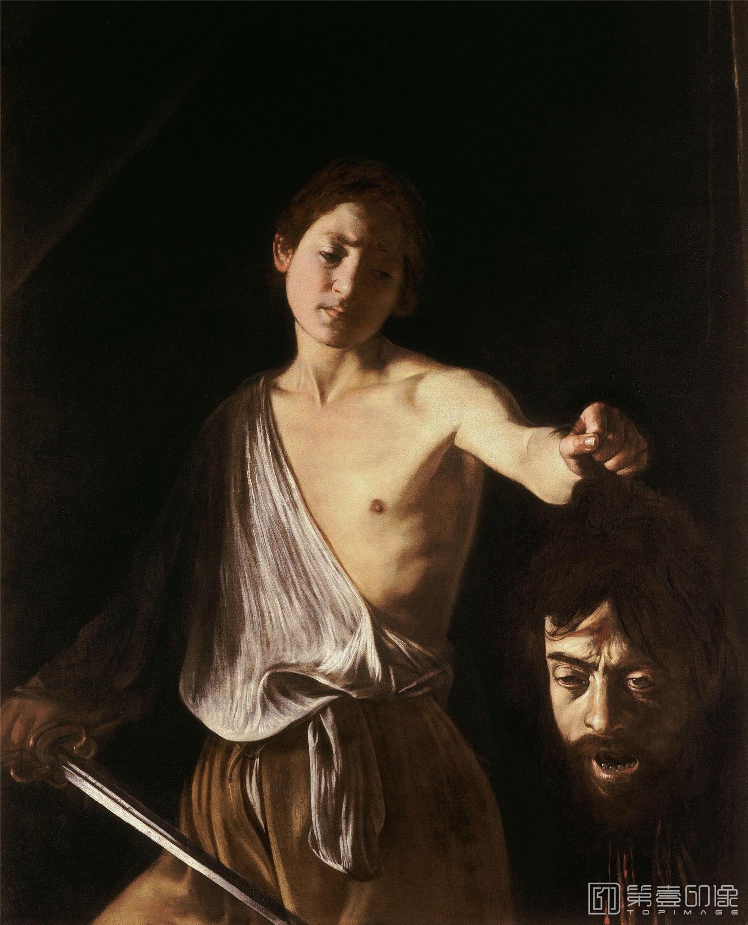 油画-[意大利]米开朗基罗·梅里西·达·卡拉瓦乔 (Michelangelo Merisi da Caravaggio)作品集-0054