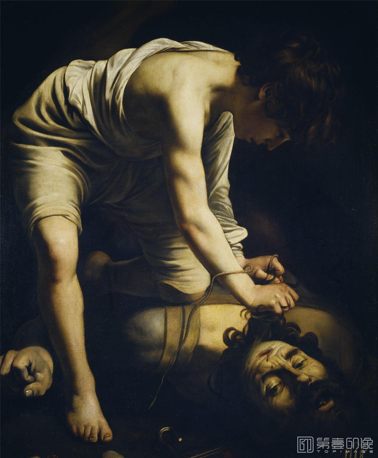 油画-[意大利]米开朗基罗·梅里西·达·卡拉瓦乔 (Michelangelo Merisi da Caravaggio)作品集-0056