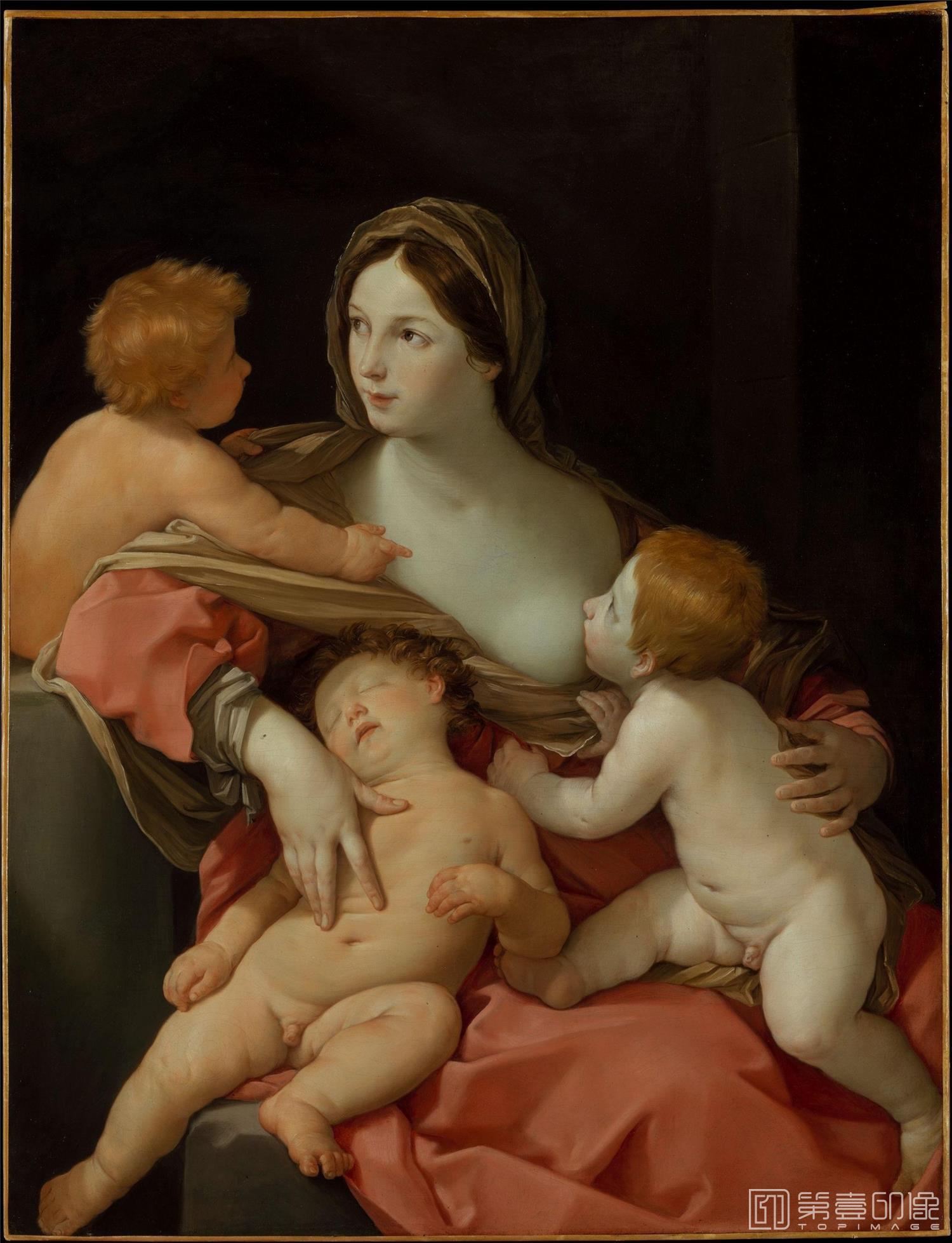 油画-[意大利]米开朗基罗·梅里西·达·卡拉瓦乔 (Michelangelo Merisi da Caravaggio)作品集-0060