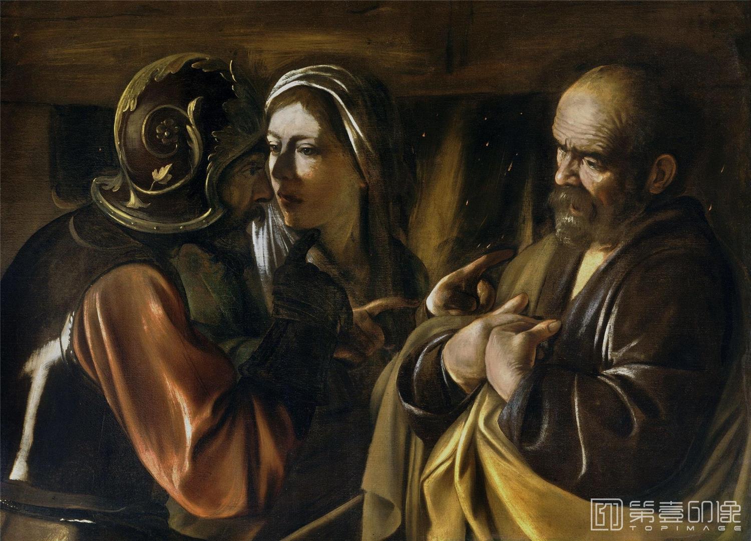 油画-[意大利]米开朗基罗·梅里西·达·卡拉瓦乔 (Michelangelo Merisi da Caravaggio)作品集-0063