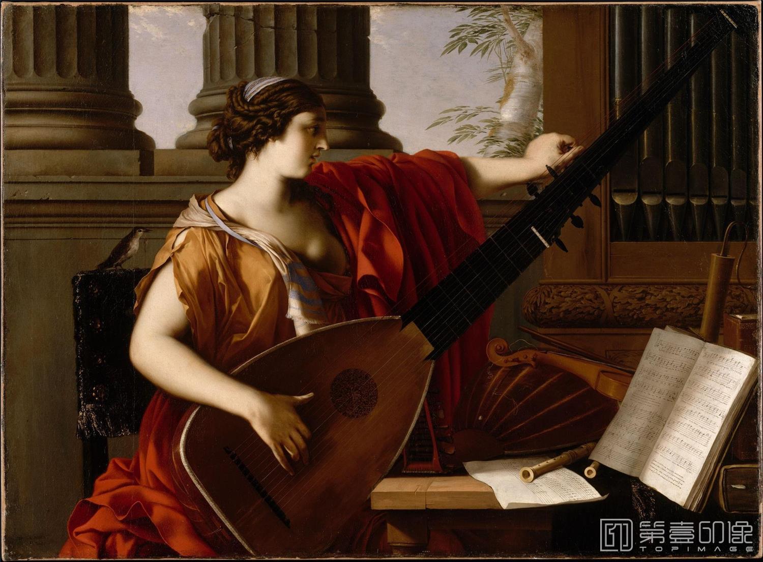 油画-[意大利]米开朗基罗·梅里西·达·卡拉瓦乔 (Michelangelo Merisi da Caravaggio)作品集-0064