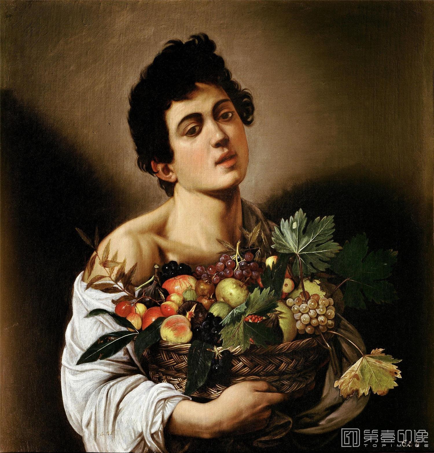 油画-[意大利]米开朗基罗·梅里西·达·卡拉瓦乔 (Michelangelo Merisi da Caravaggio)作品集-0066