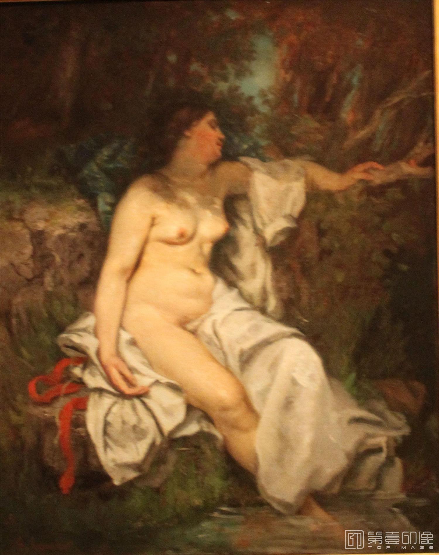 油画-[法国]居斯塔夫·库尔贝 (Gustave Courbet)作品集-0050