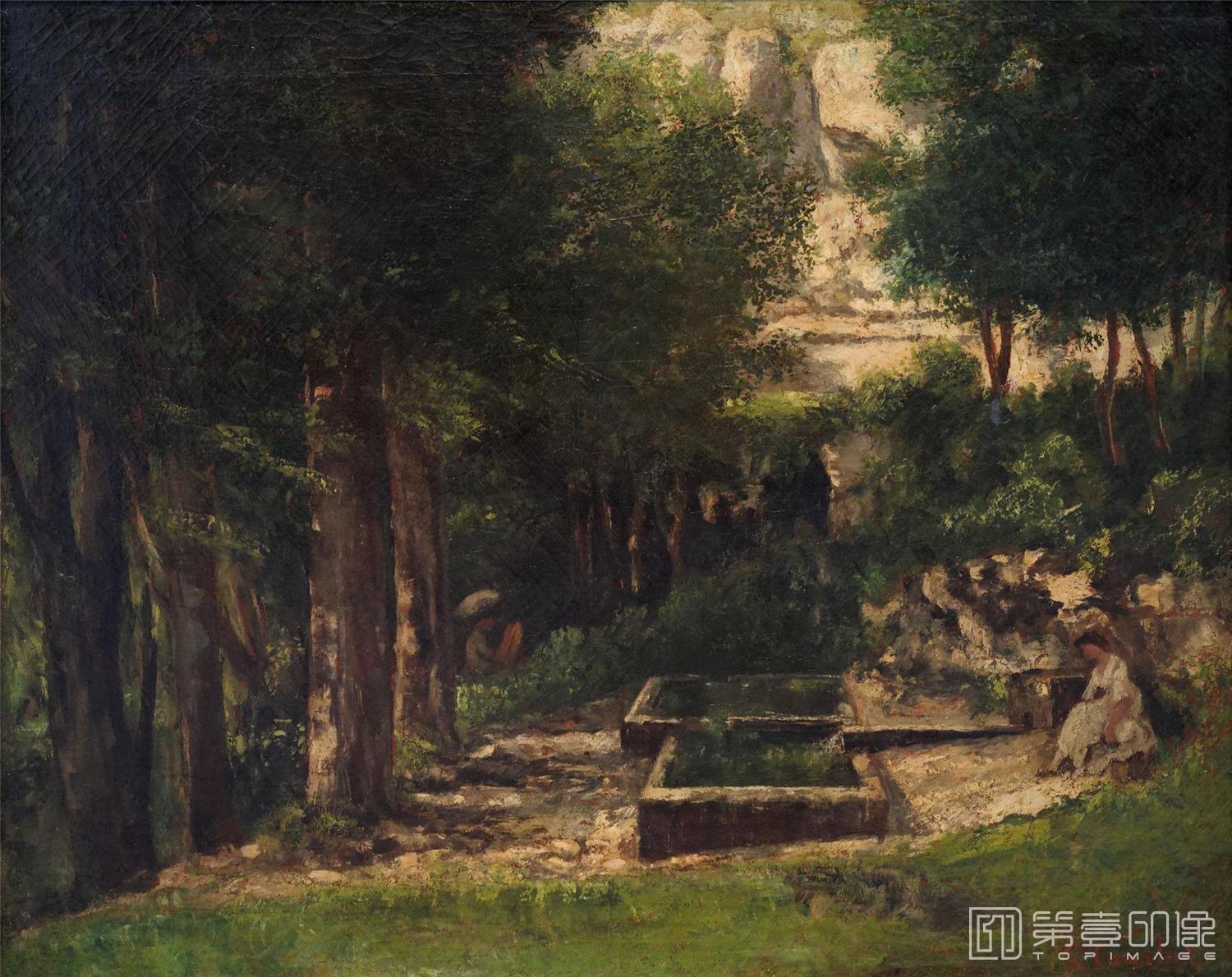油画-[法国]居斯塔夫·库尔贝 (Gustave Courbet)作品集-0052