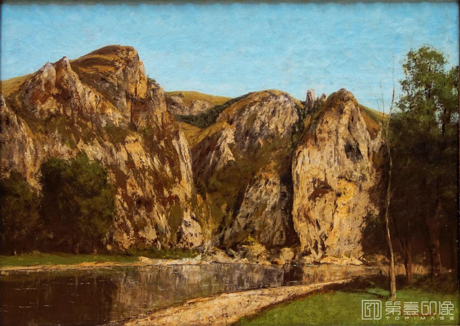 油画-[法国]居斯塔夫·库尔贝 (Gustave Courbet)作品集-0056