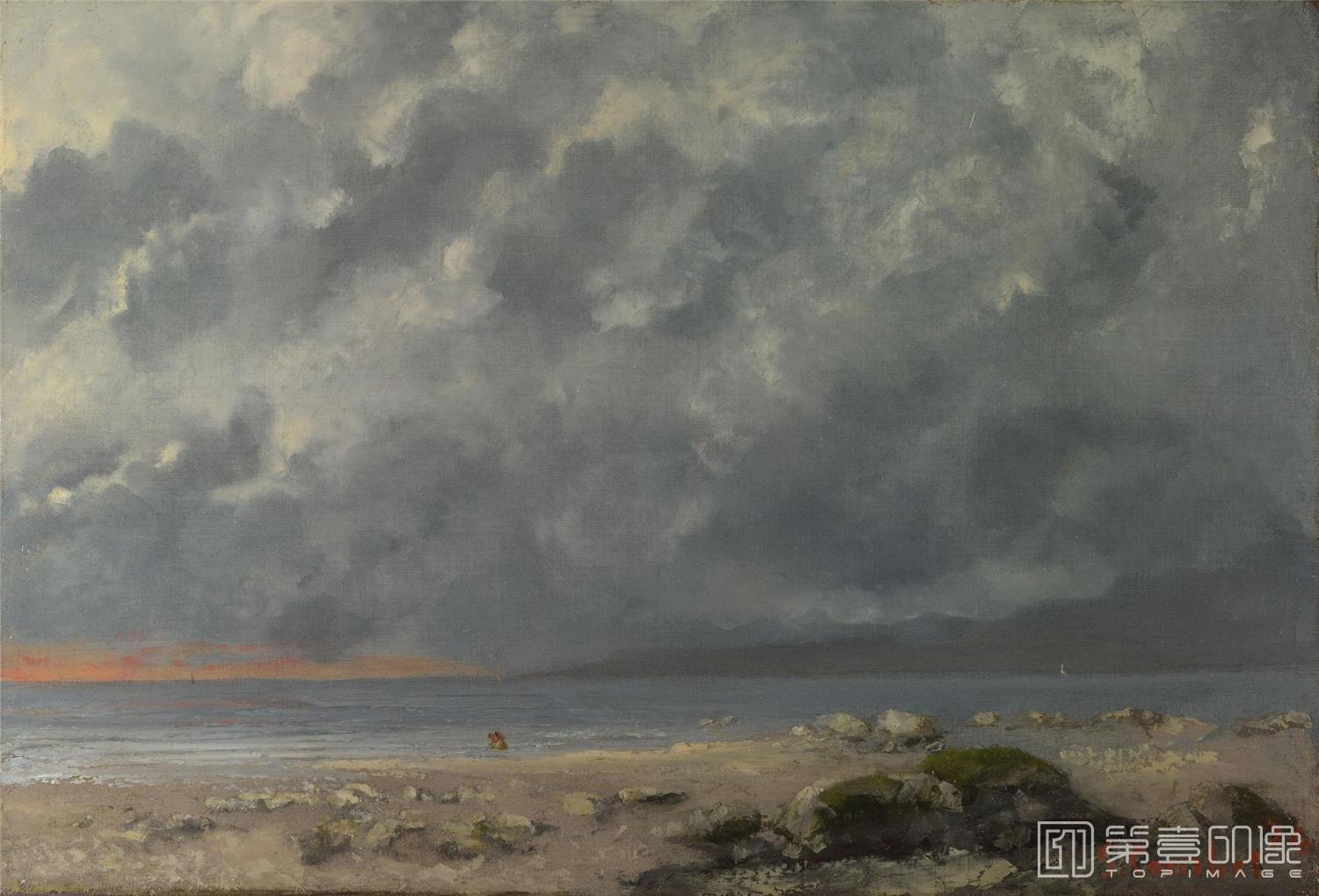 油画-[法国]居斯塔夫·库尔贝 (Gustave Courbet)作品集-0060