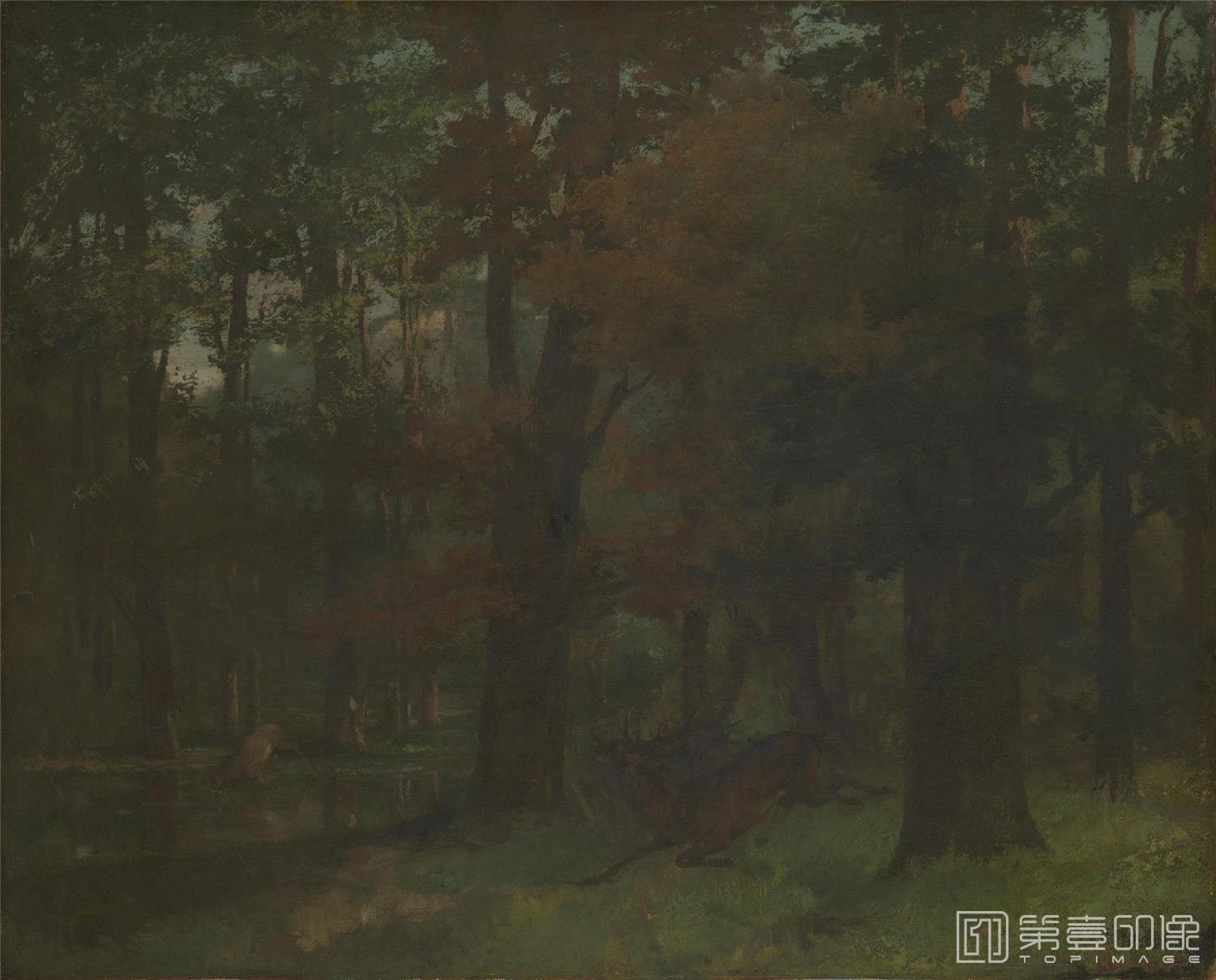 油画-[法国]居斯塔夫·库尔贝 (Gustave Courbet)作品集-0062