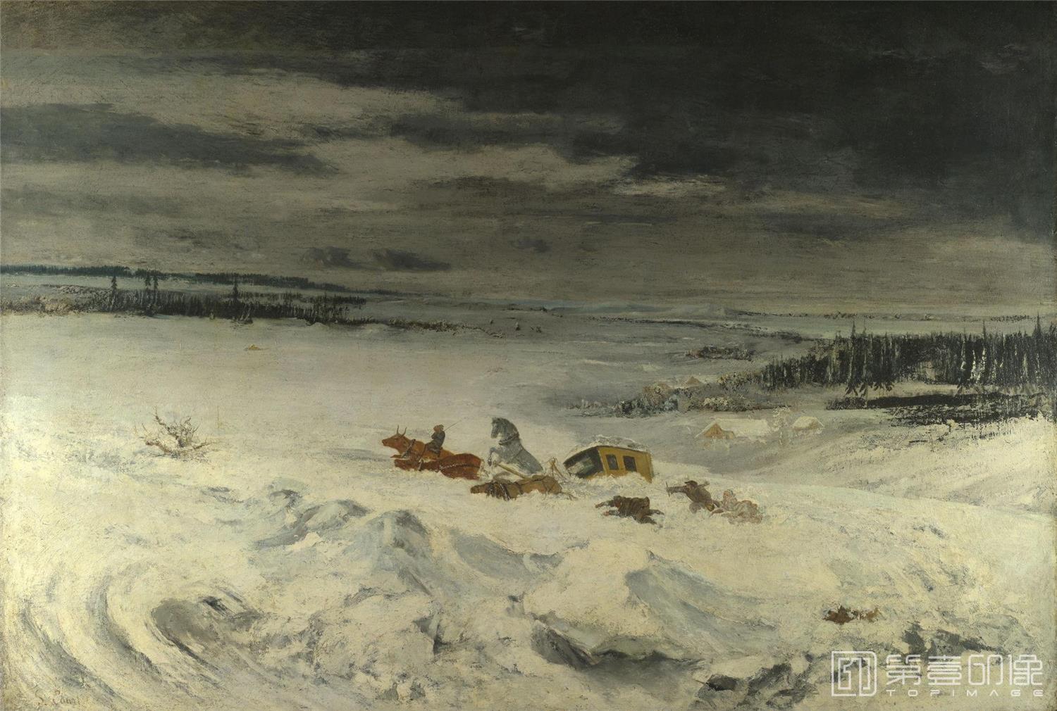 油画-[法国]居斯塔夫·库尔贝 (Gustave Courbet)作品集-0063