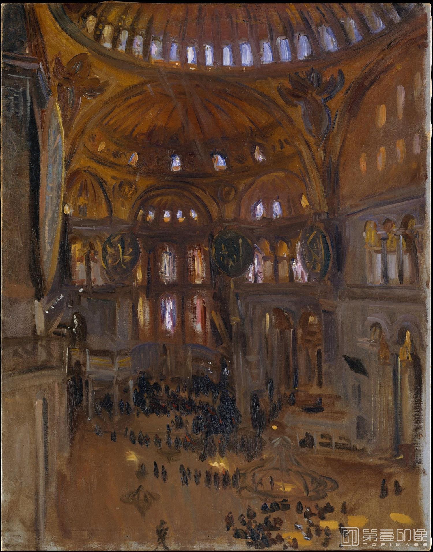 油画-[美国]约翰·辛格·萨金特 (John Singer Sargent)作品集-0322