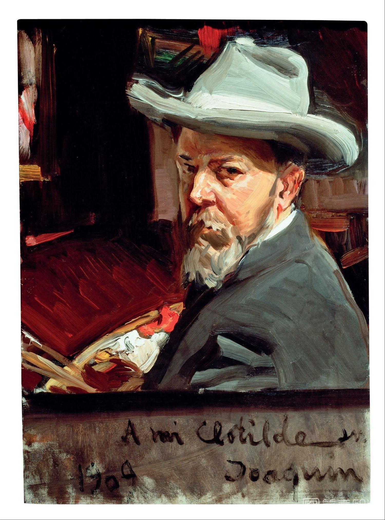 水彩画-[西班牙]索罗拉 (Sorolla )作品集-0011