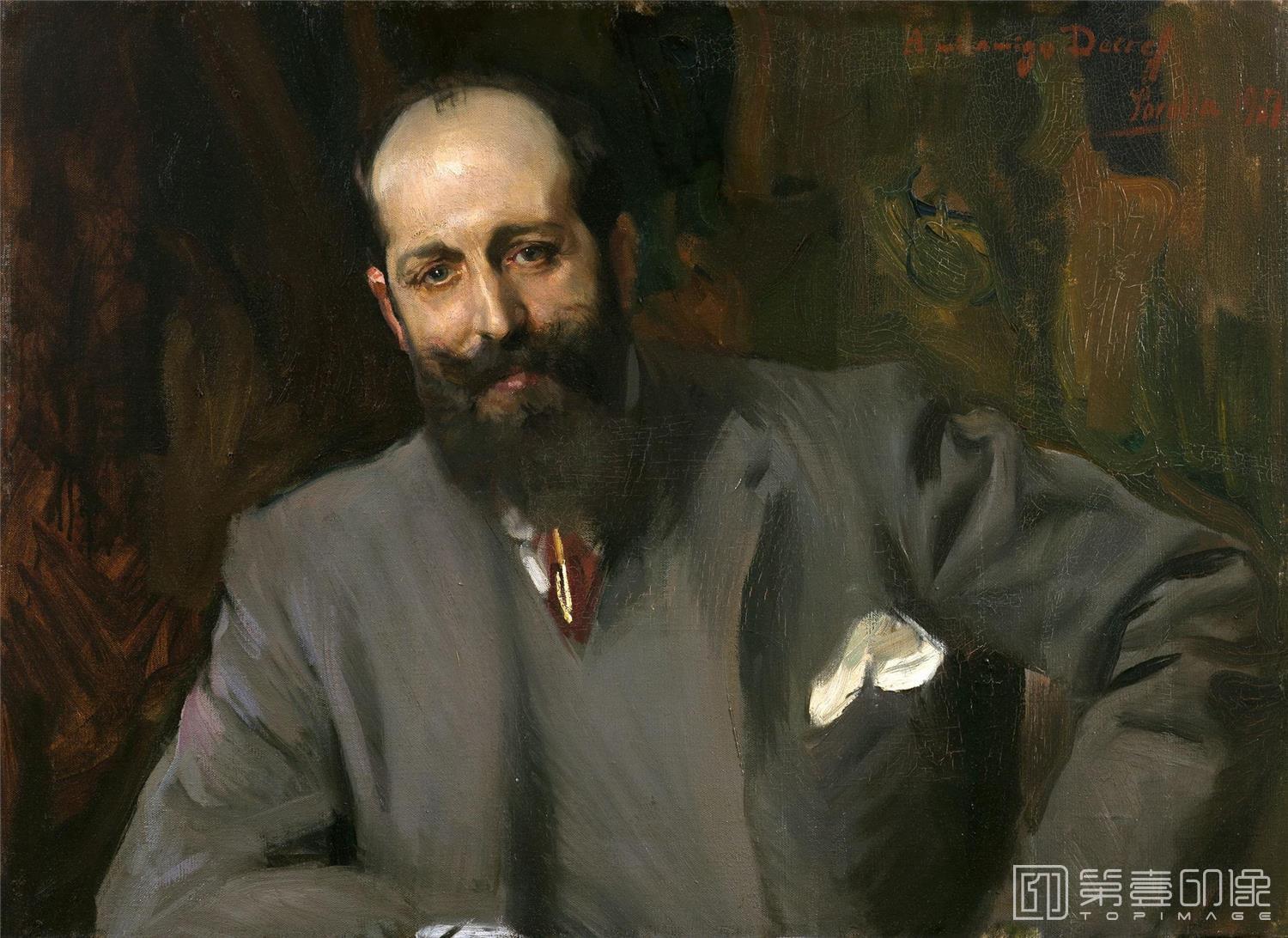 油画-[西班牙]索罗拉 (Sorolla )作品集-0019
