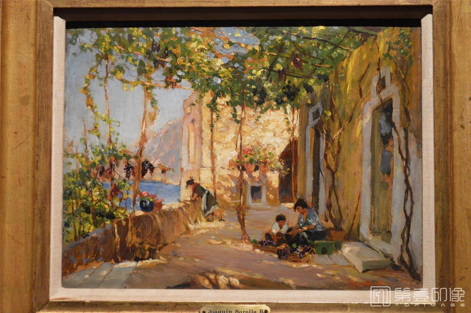 水彩画-[西班牙]索罗拉 (Sorolla )作品集-0029