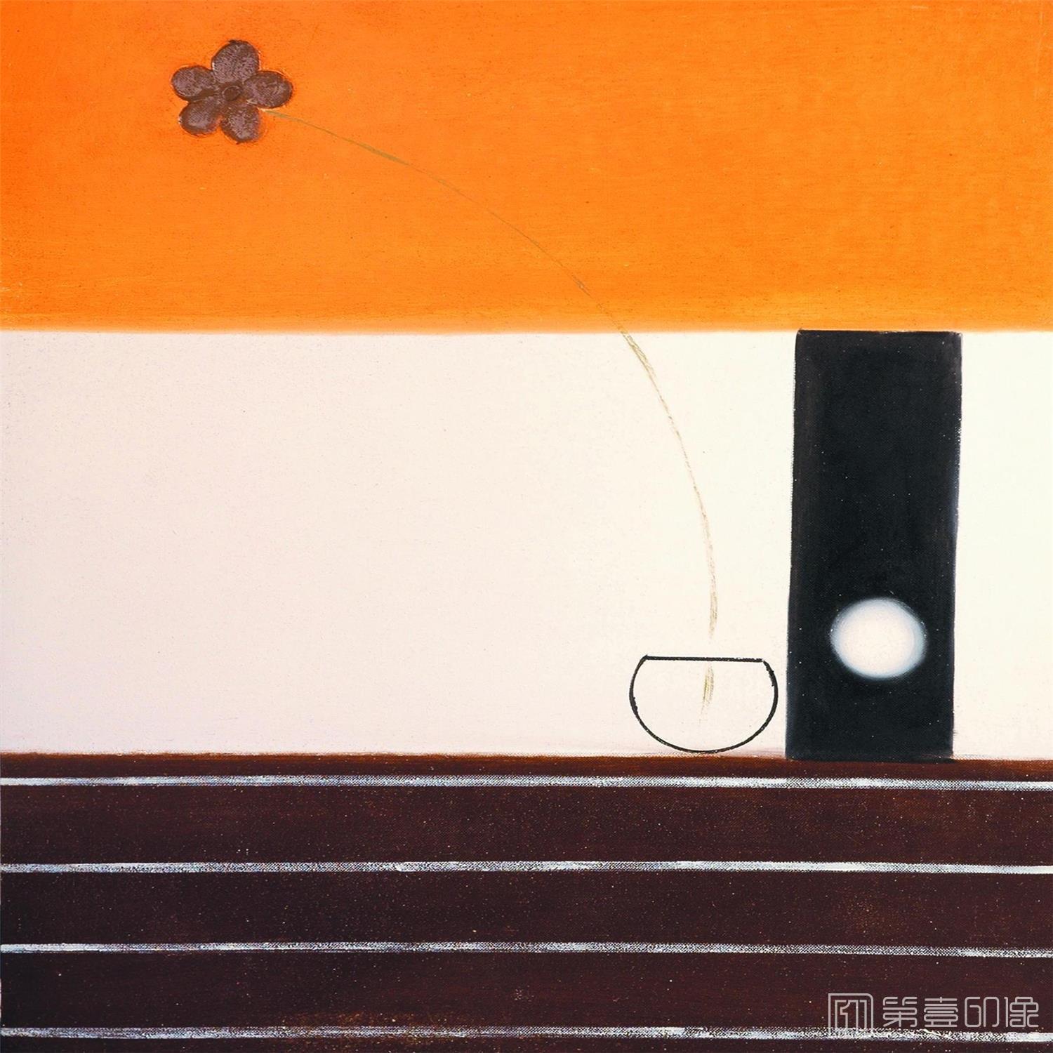 水彩画-世界传世名画抽象绘画-0281