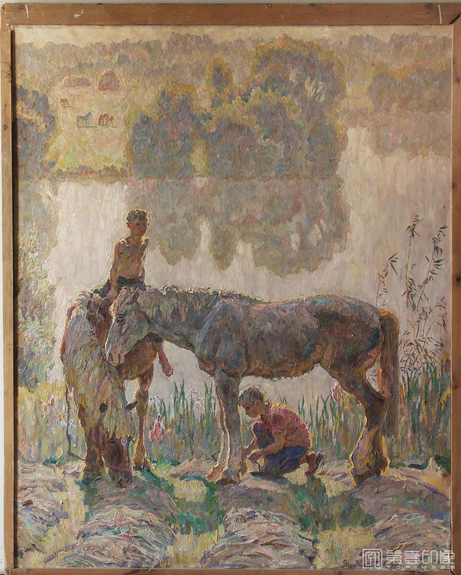 油画-俄罗斯画家油画作品-0044