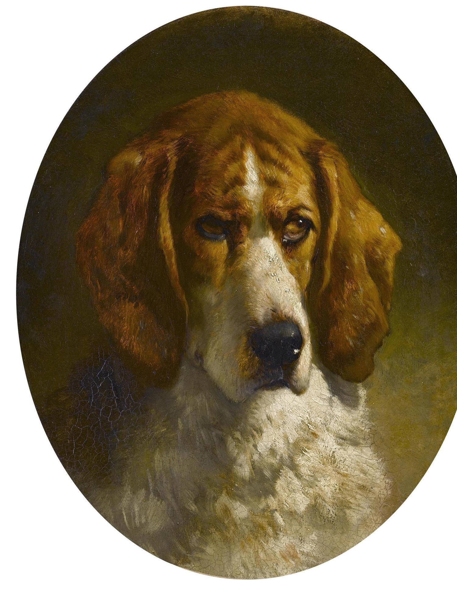 油画-犬题材油画图集-0051