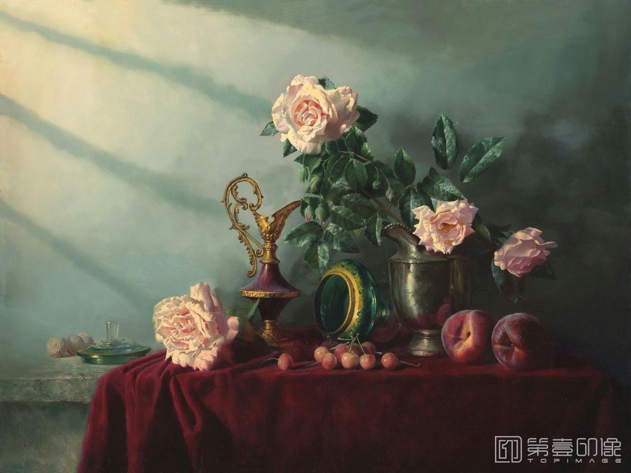 油画-静物油画高清图集-0636