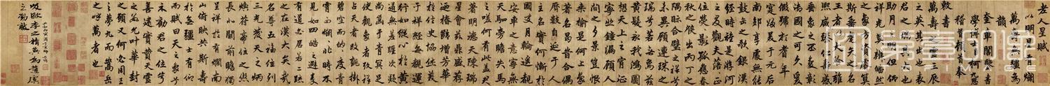 书法-老人星赋纸本 26x308