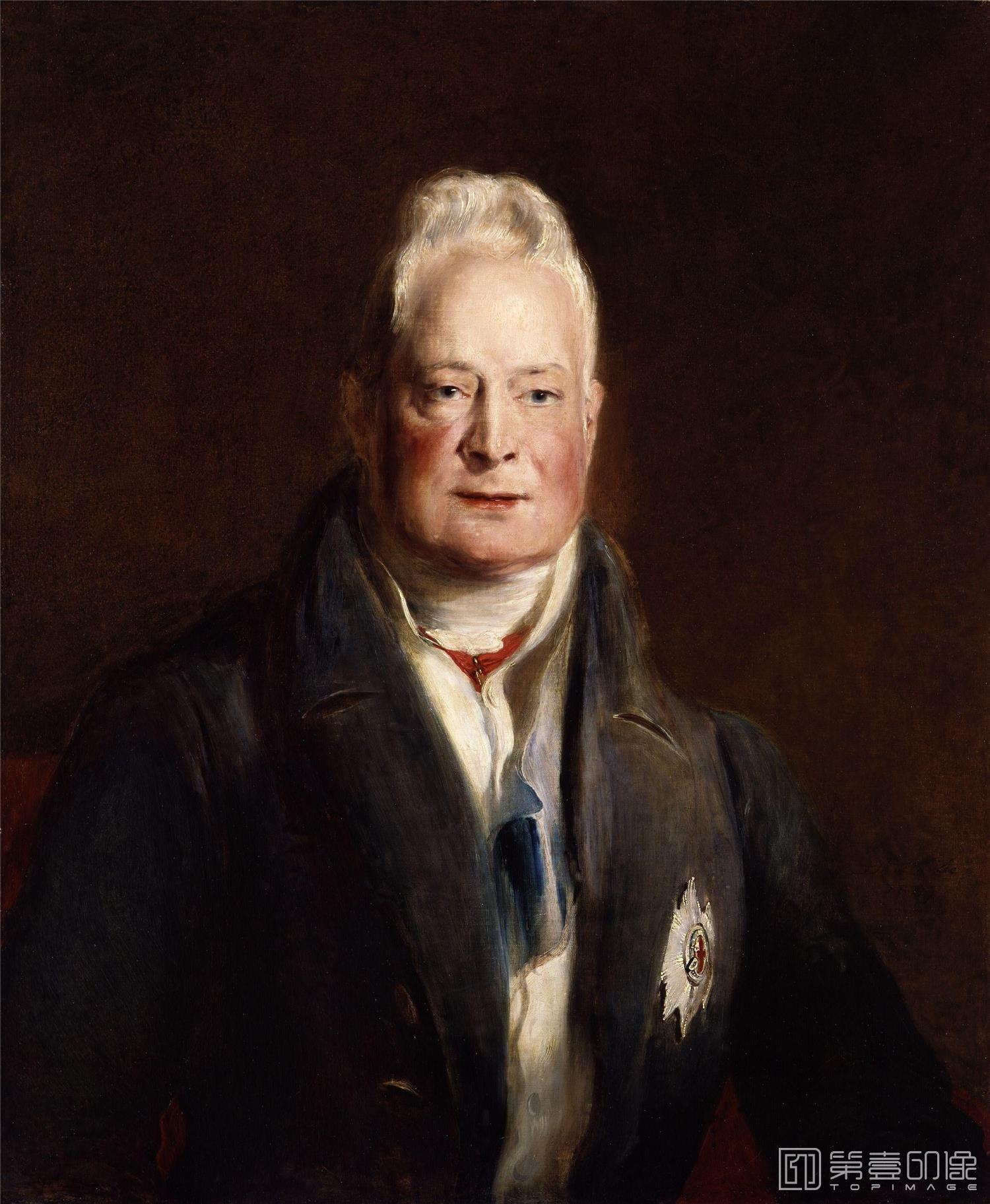 油画-国家肖像艺术博物馆-King William IV by Sir David Wilkie