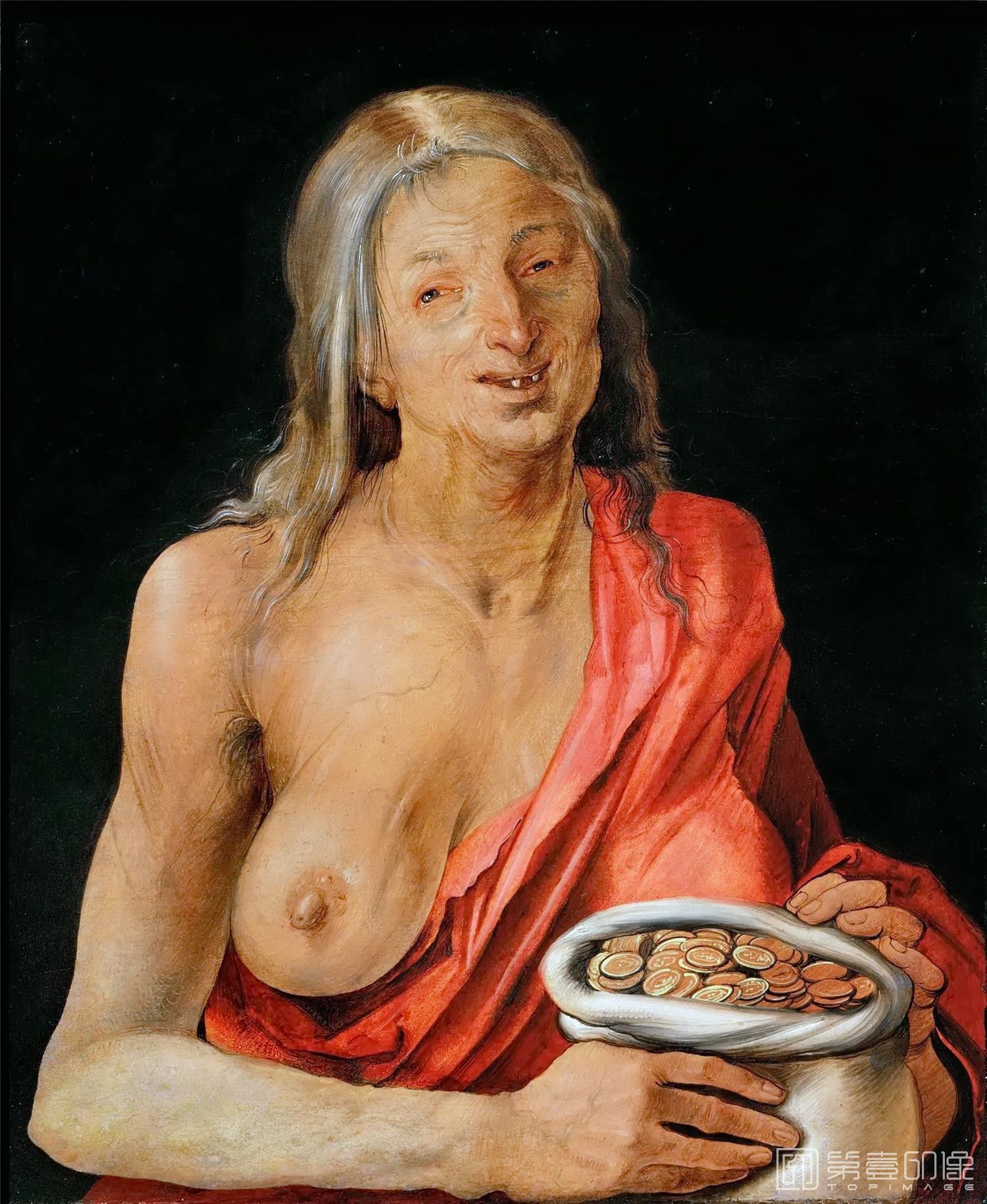 油画-奥地利维也纳艺术史博物馆-Albrecht Dürer-Vanitas