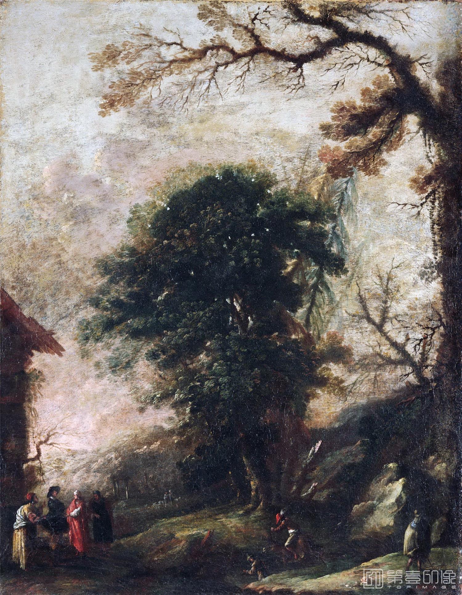 油画-美国费城美术馆-Cecco Bravo (Francesco Montelatici), Italian (active Florence), 1601-1661 -