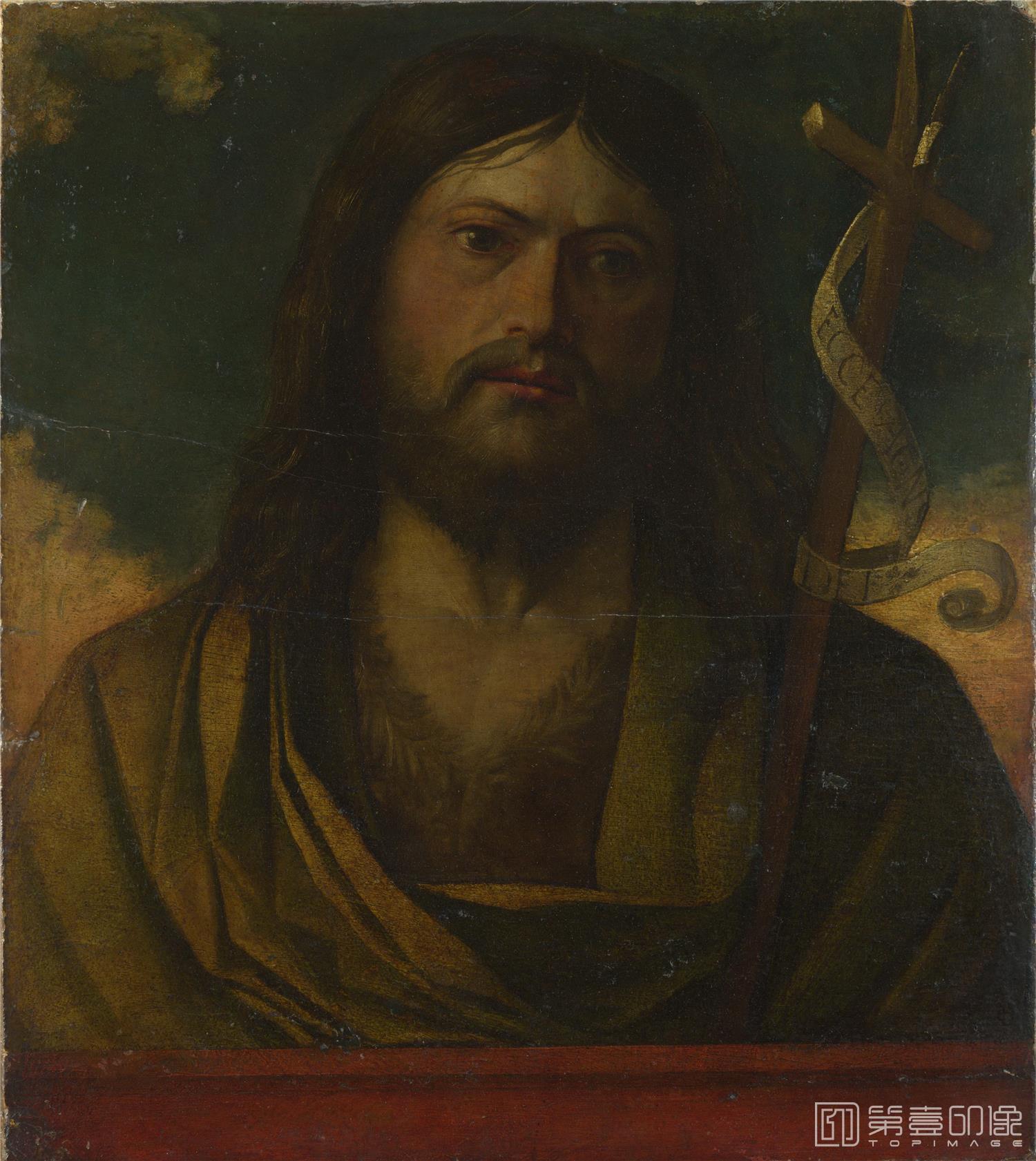 油画-大英博物馆-Giovanni Buonconsiglio-Saint John the Baptist