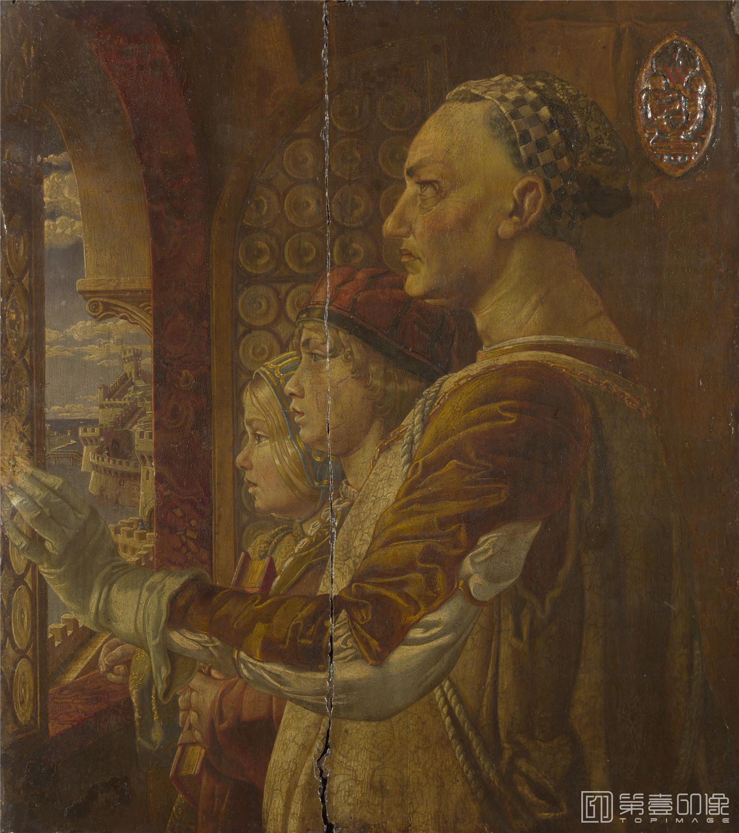 油画-大英博物馆-Italian-Portrait Group