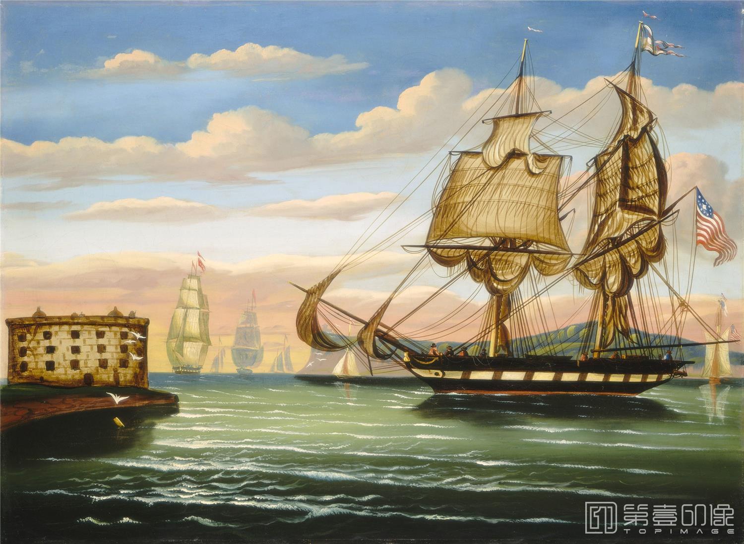 油画-美国华盛顿国立美术馆油画藏画-0850