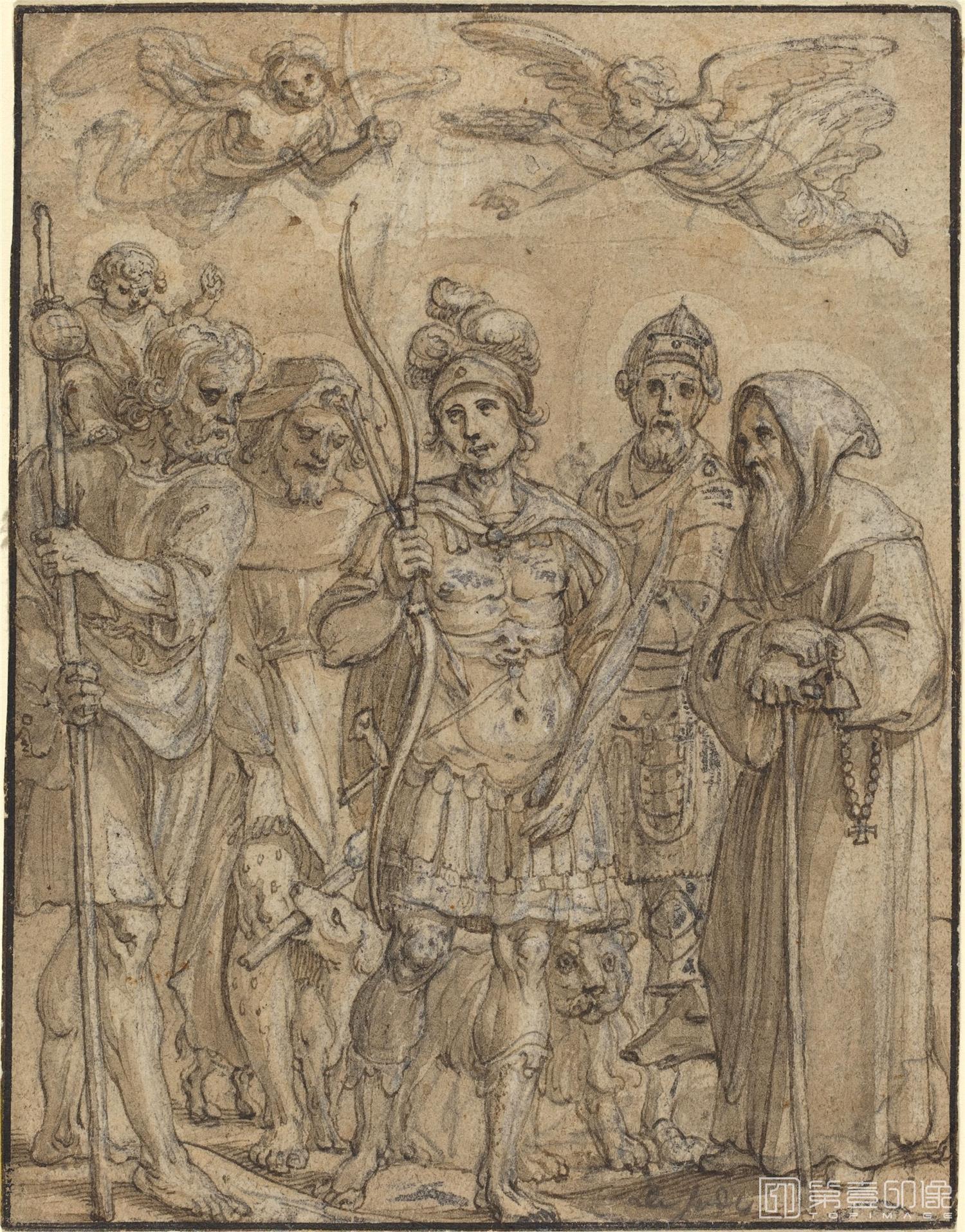 素描-美国华盛顿国立美术馆素描藏画-2431