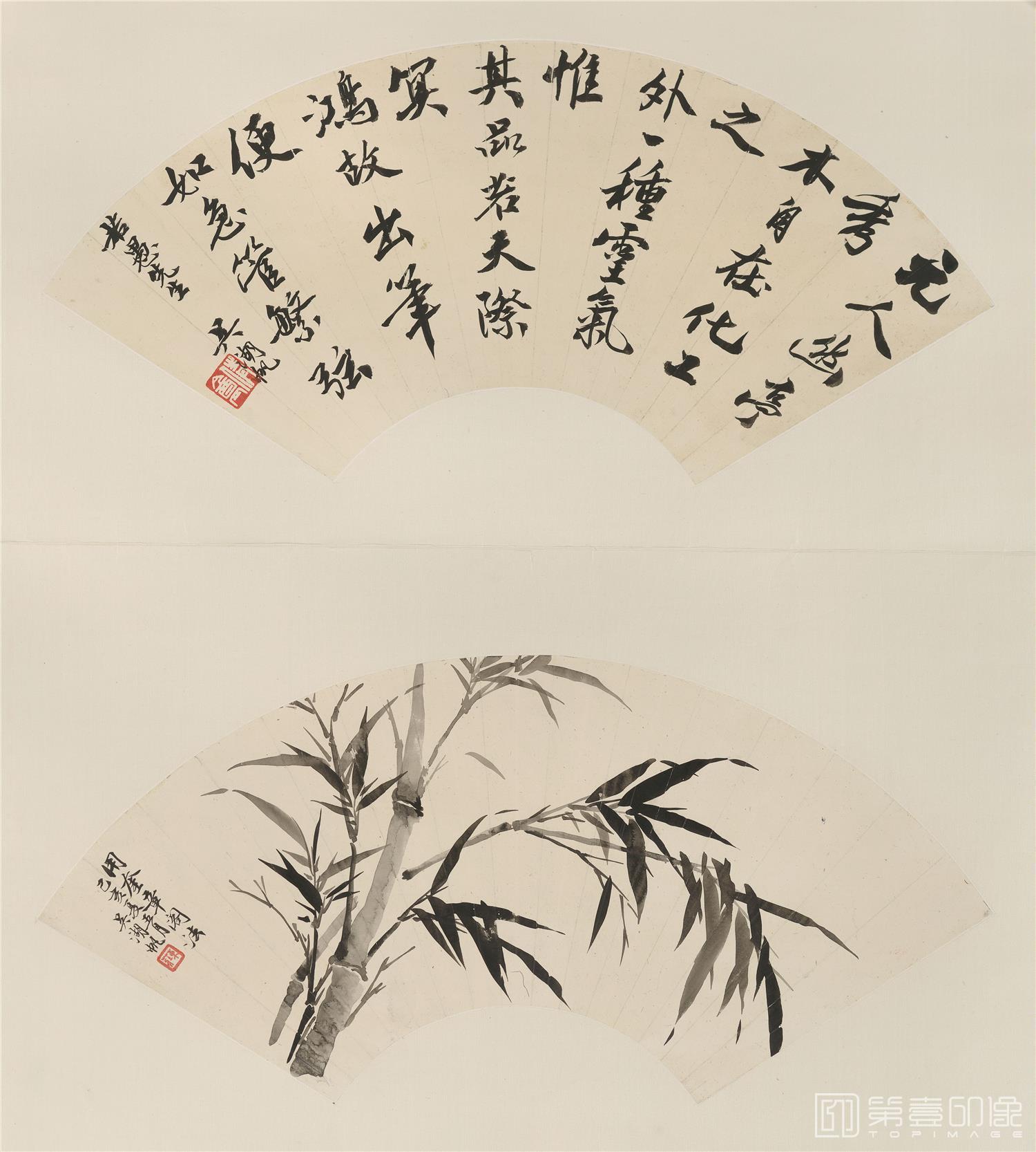 国画-仿柯九思墨竹