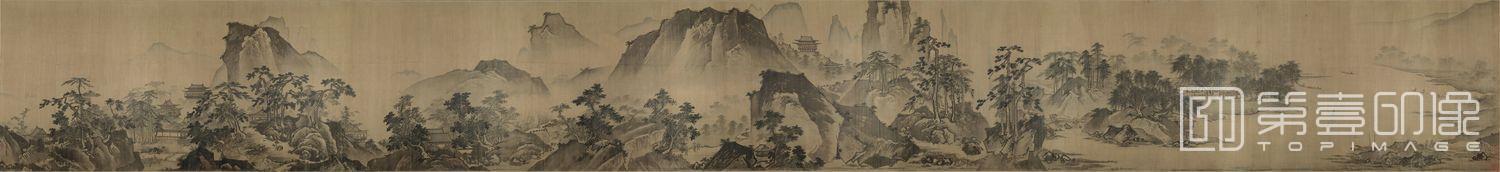 国画-长江万里图前卷 59.4×521.7