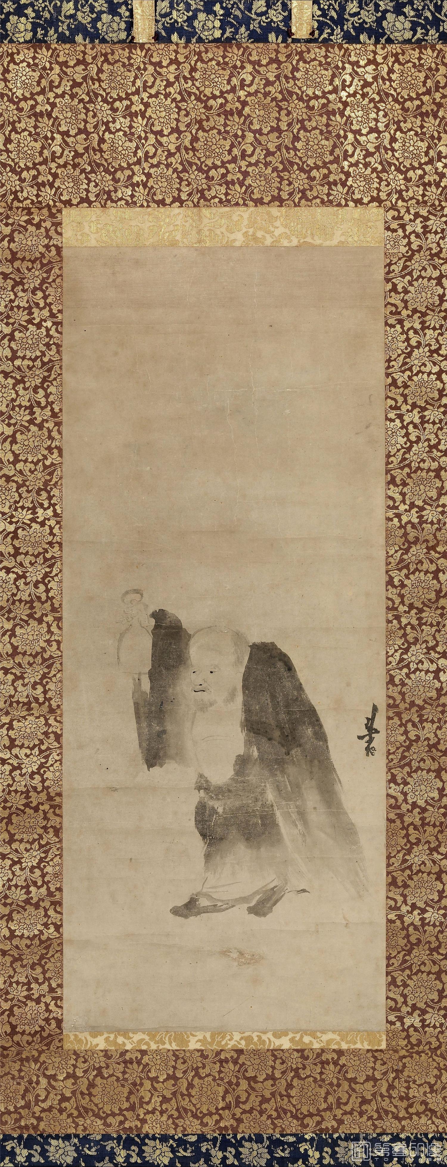 手绘-醉翁图