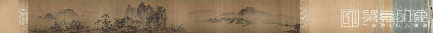 手绘-长江万里图 (后半卷) 59.4 × 487.7