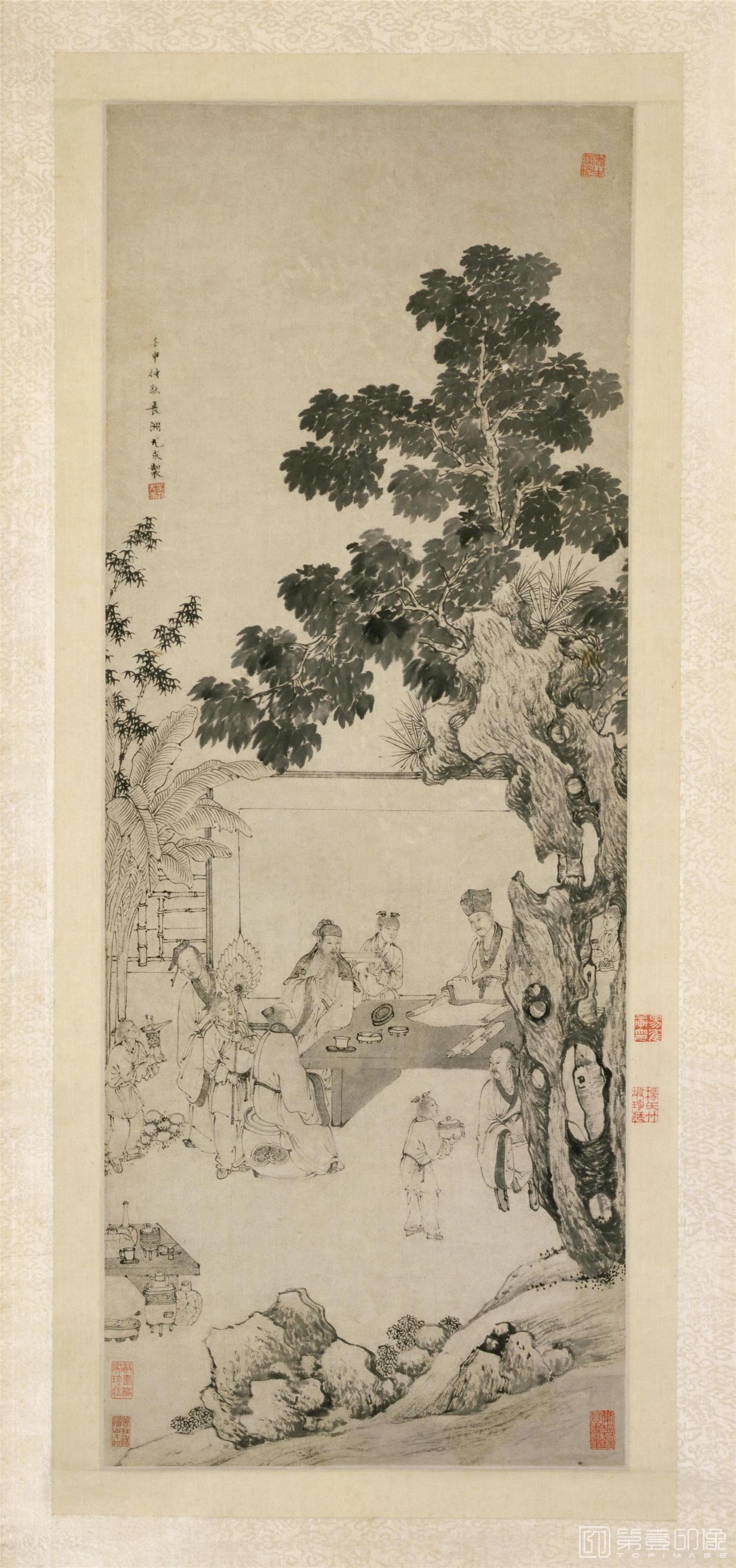 手绘-品古图 93.1x31.1 手绘-品古图 93.1x31.1
