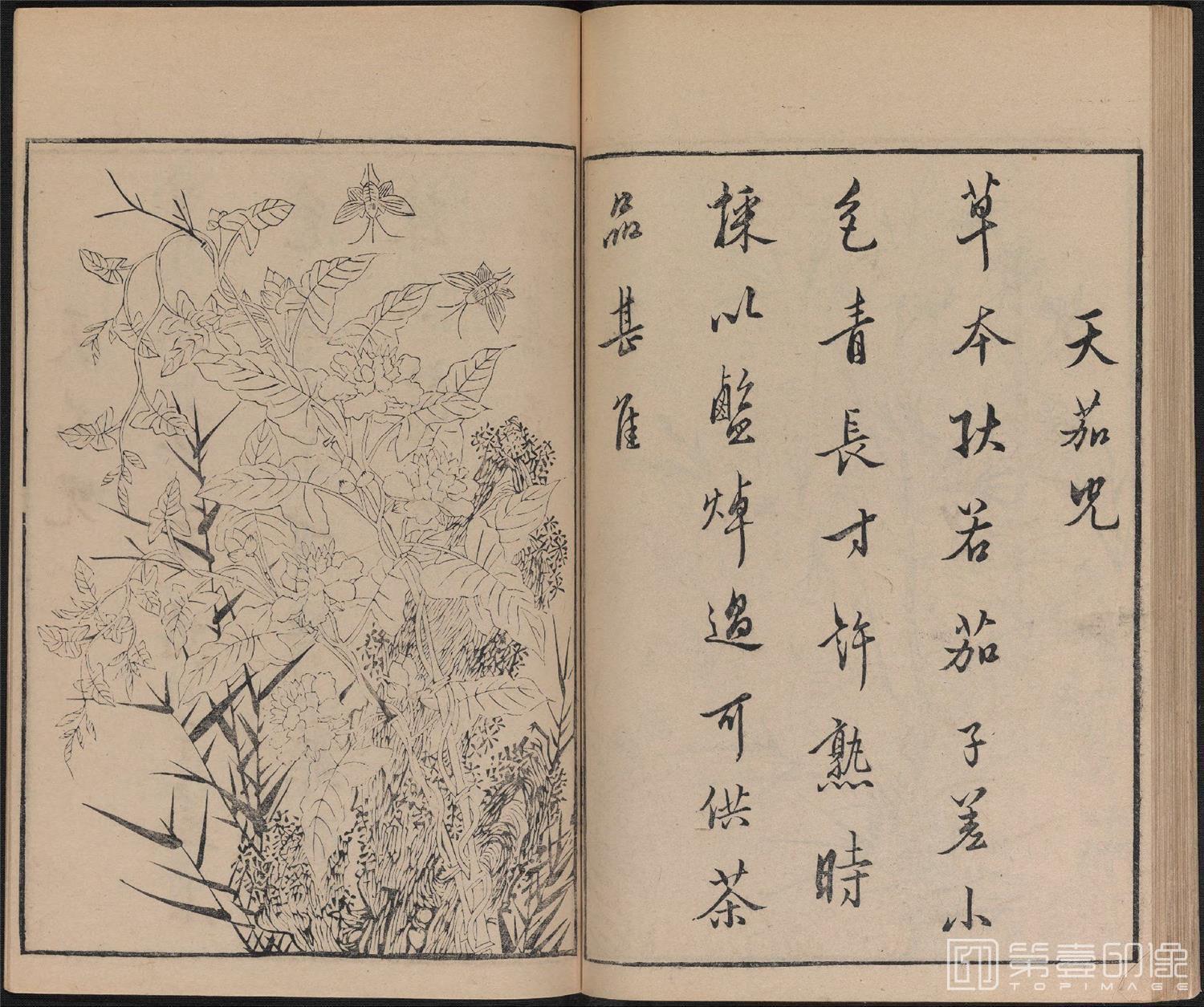 手绘-唐诗画谱.8种.8卷.集雅斋藏板.唐本屋太兵卫.宽文12年刊.1672年-335