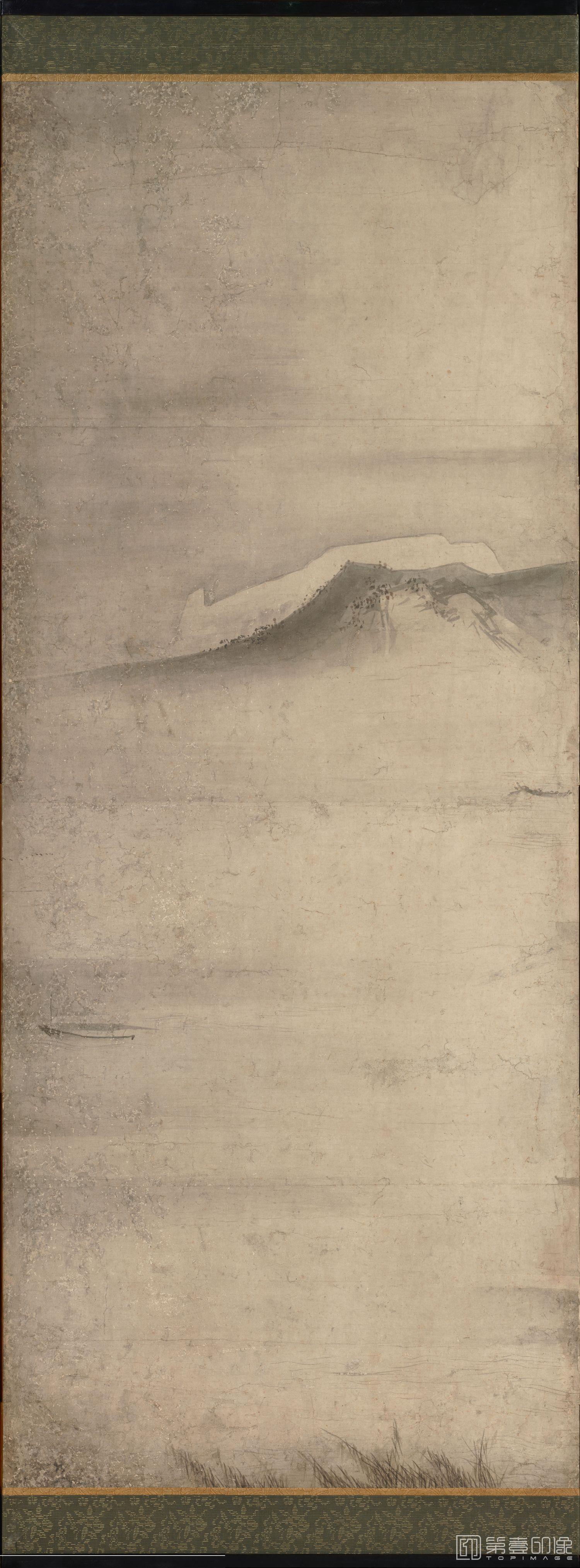 手绘-四季山水图屏风第二屏-2 150.4×355.4 东京 手绘-四季山水图屏风第二屏-2 150.4×355.4 东京