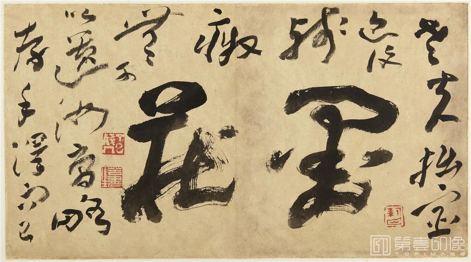 书法-墨花图册-2 30x26cm