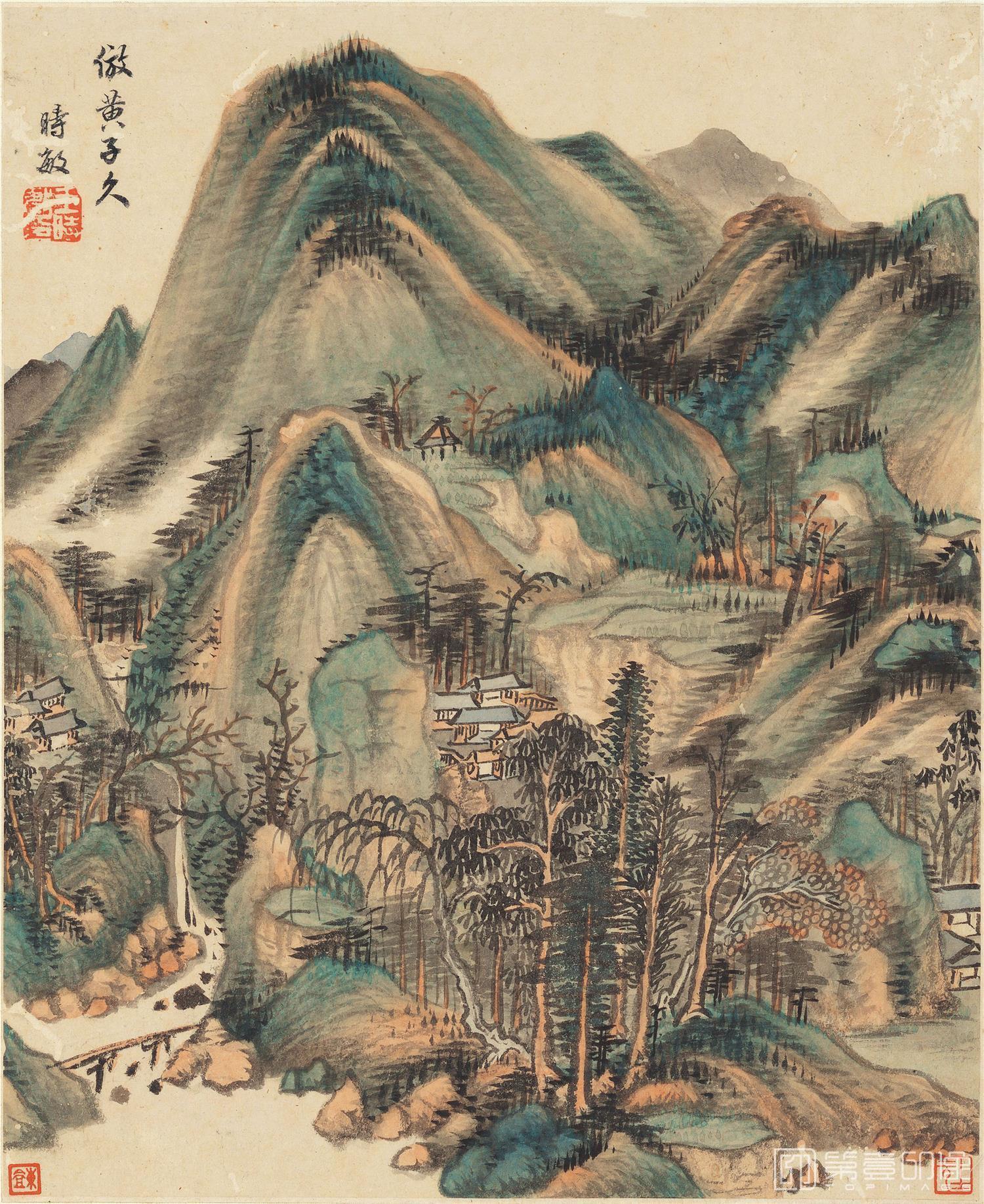 国画-山水十开-11 22.5x27.5