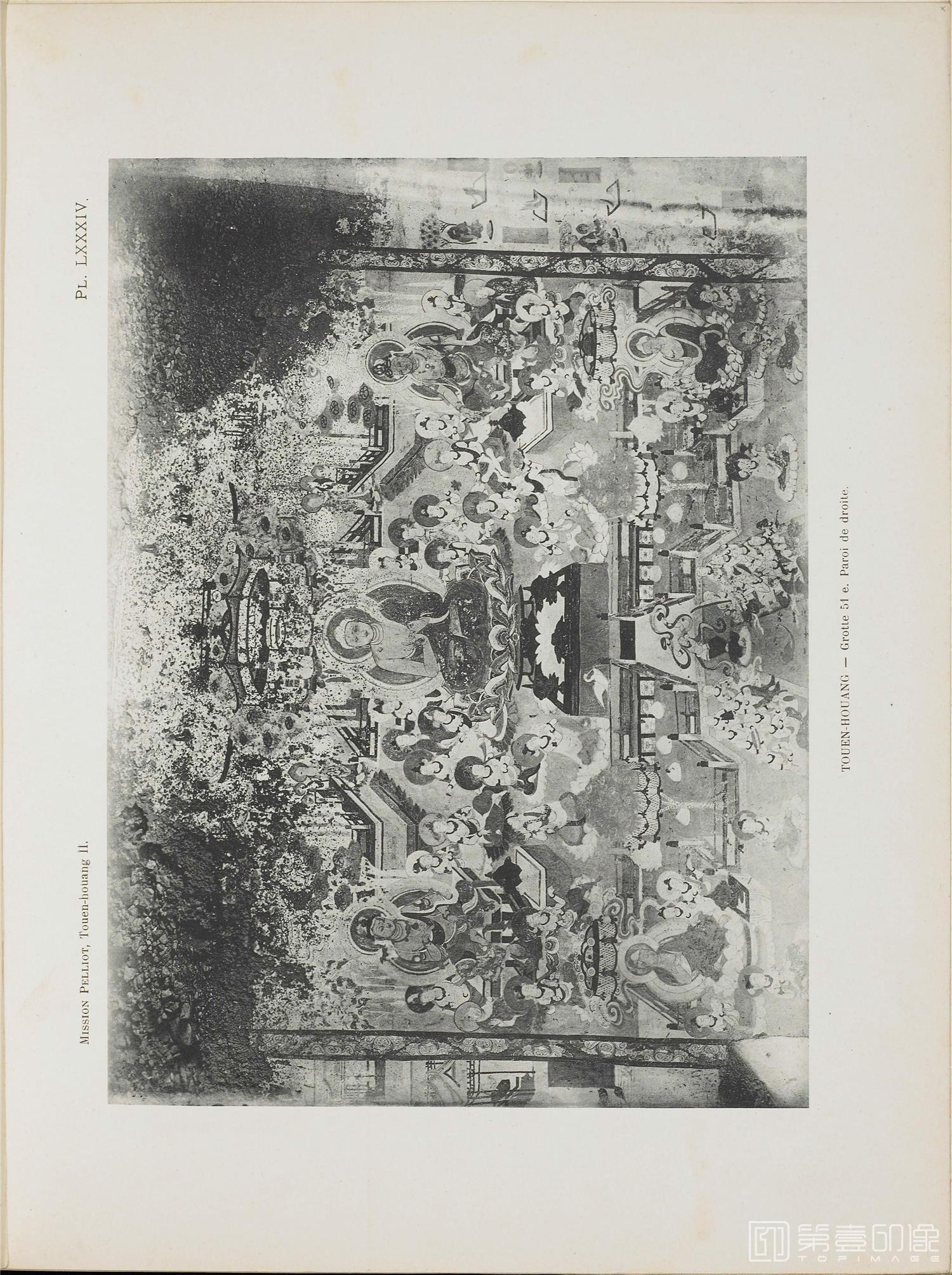 摄影-敦煌石窟.Les grottes de Touen-Houang.六册.伯希和著.By.Paul Pelliot.1920至1924年出版-111