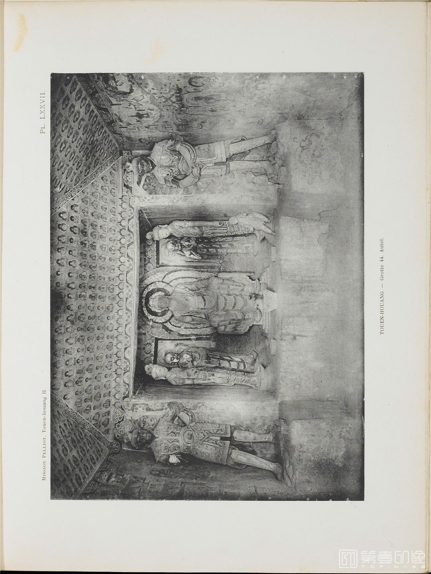 摄影-敦煌石窟.Les grottes de Touen-Houang.六册.伯希和著.By.Paul Pelliot.1920至1924年出版-104